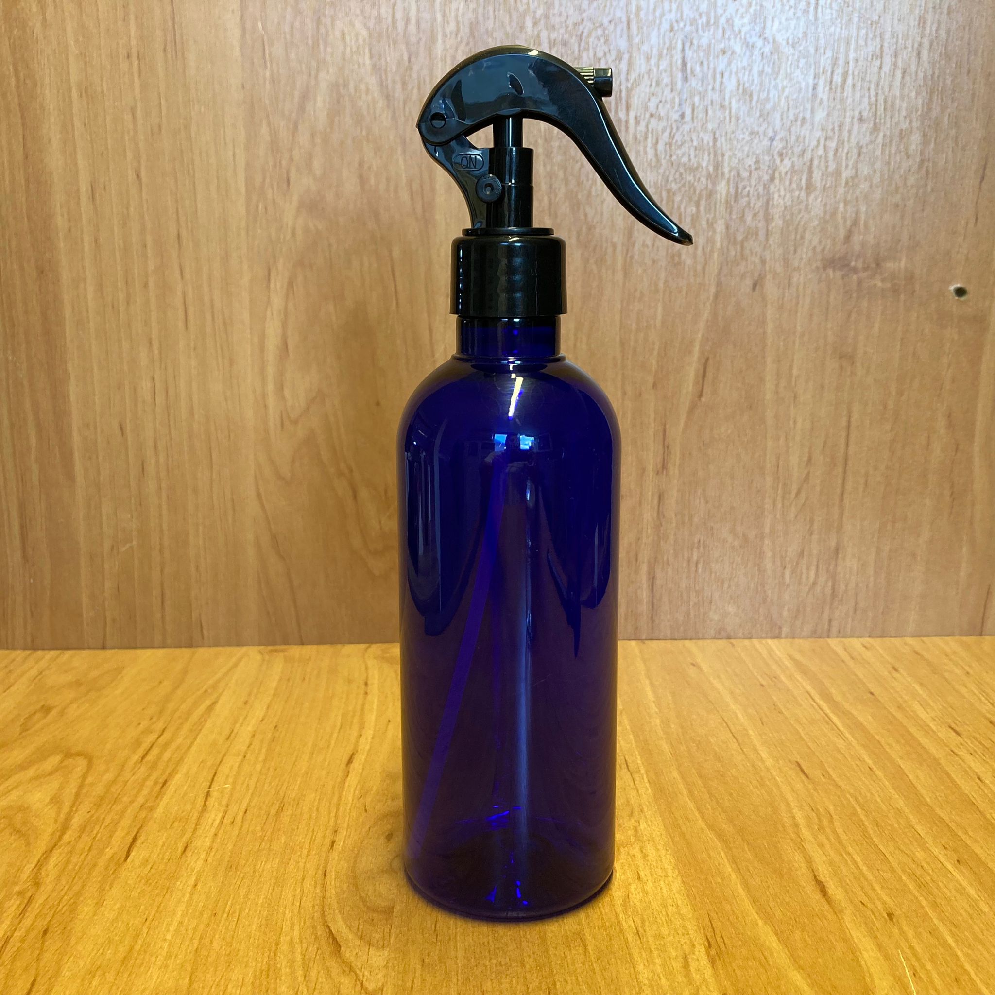 400 Cc Mavi Plastik Şişe - Siyah Triger Spreyli - 400 Ml Mavi Boş Plastik Şişe
