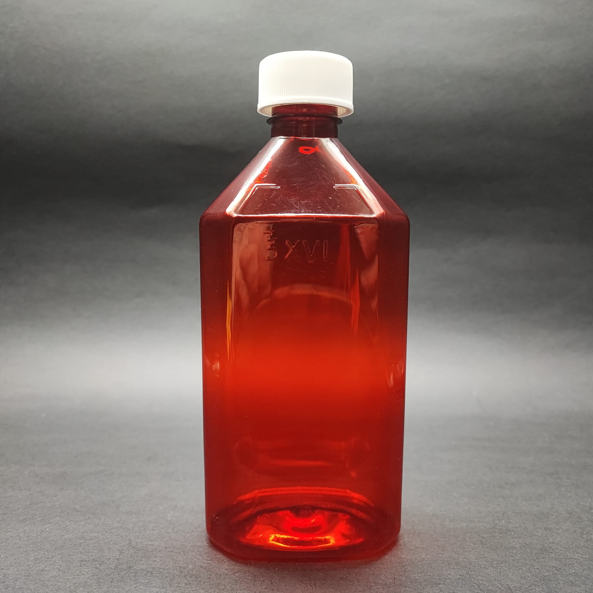 400 Cc Ölçekli Pet Şişe - Beyaz Çocuk Kilitli Kapaklı - 400 Ml Ve Oz Ölçülü Kırmızı Pet Şişe
