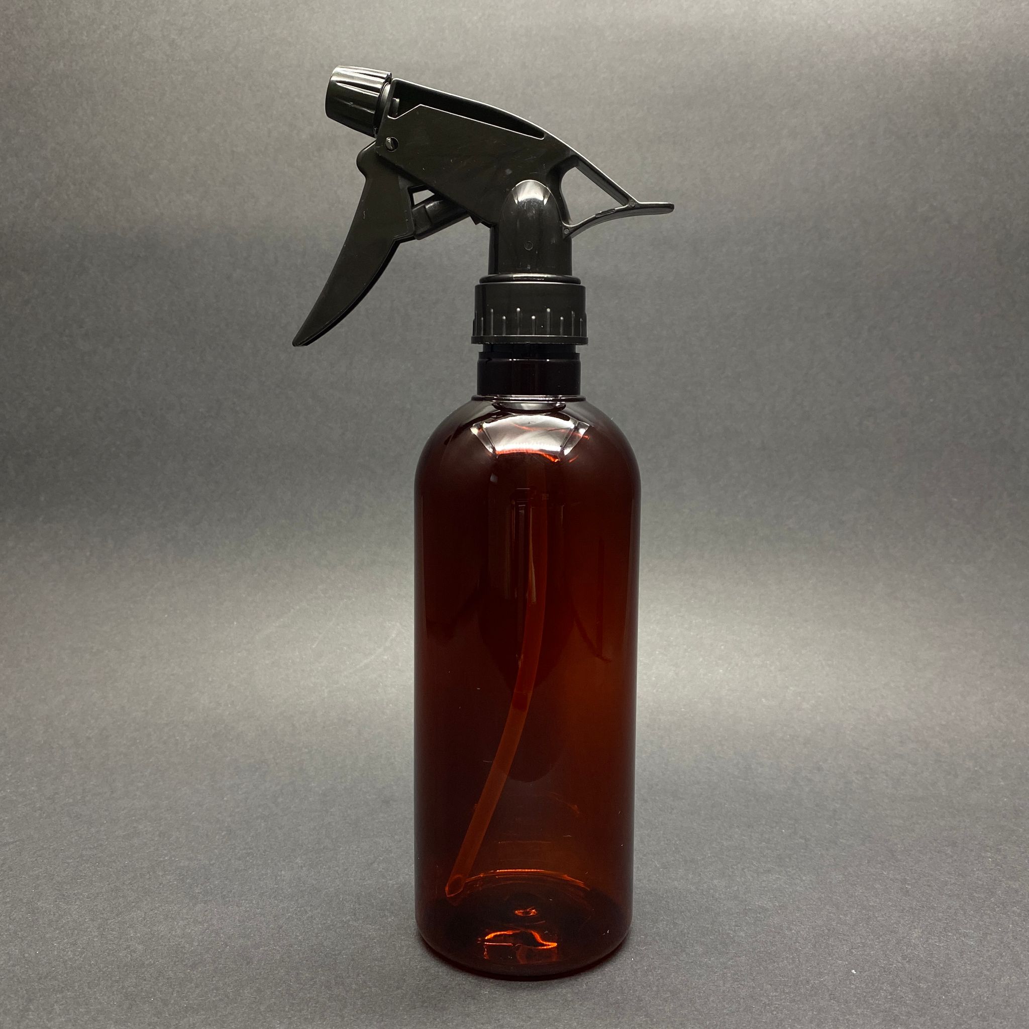 400 Cc Pet Oto Temizlik Şişesi - Amber - Dozajlı Kimyasala Dayanıklı Triger Spreyli  - 400 Ml Boş Spreyli Plastik Şişe