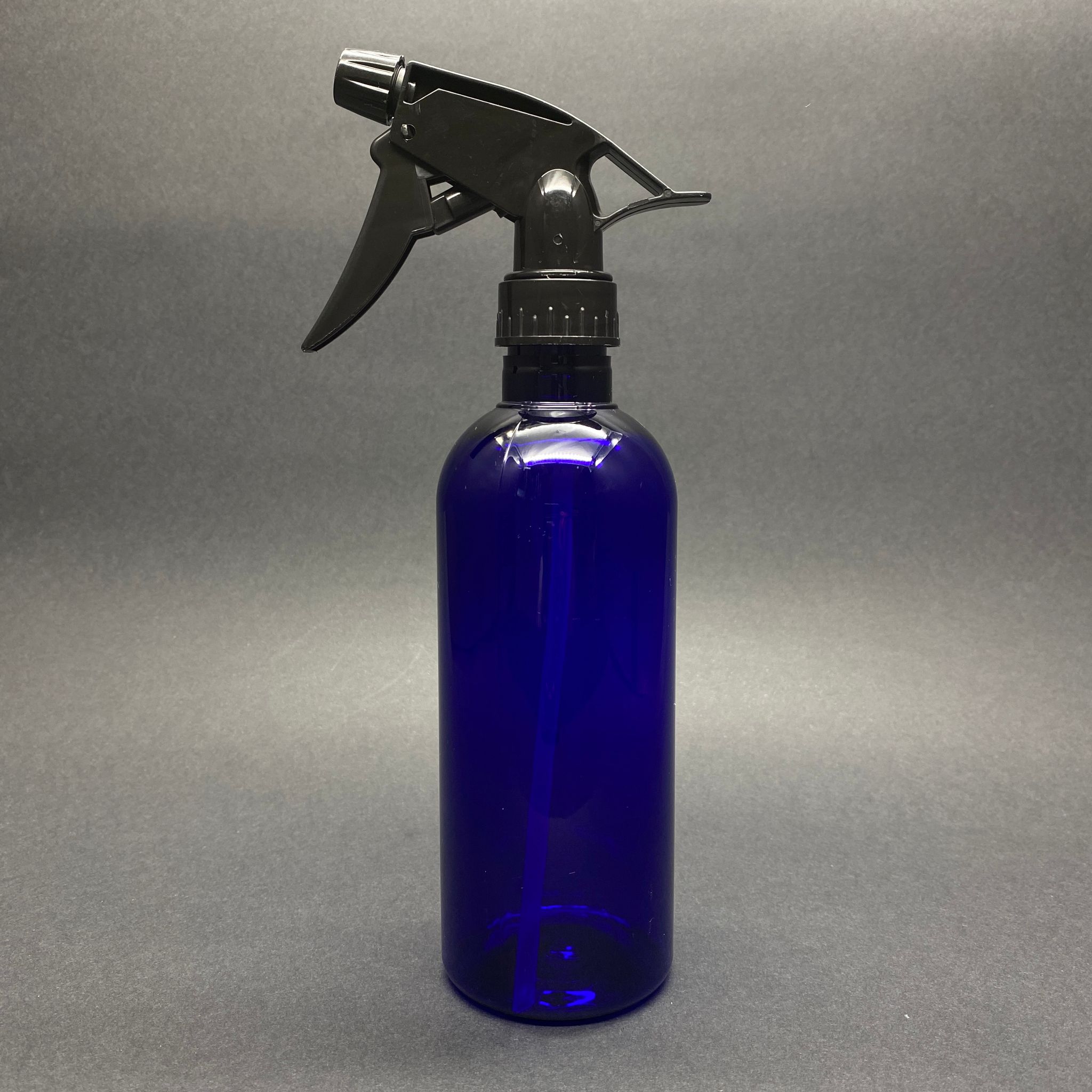 400 Cc Pet Oto Temizlik Şişesi - Mavi - Dozajlı Kimyasala Dayanıklı Triger Spreyli  - 400 Ml Boş Spreyli Plastik Şişe