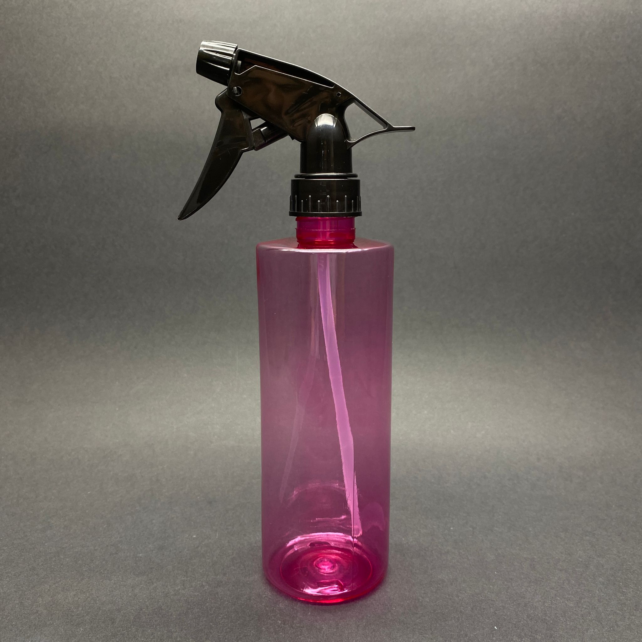 400 Cc Pet Oto Temizlik Şişesi - Pembe - Dozajlı Kimyasala Dayanıklı Triger Spreyli  - 400 Ml Boş Spreyli Plastik Şişe