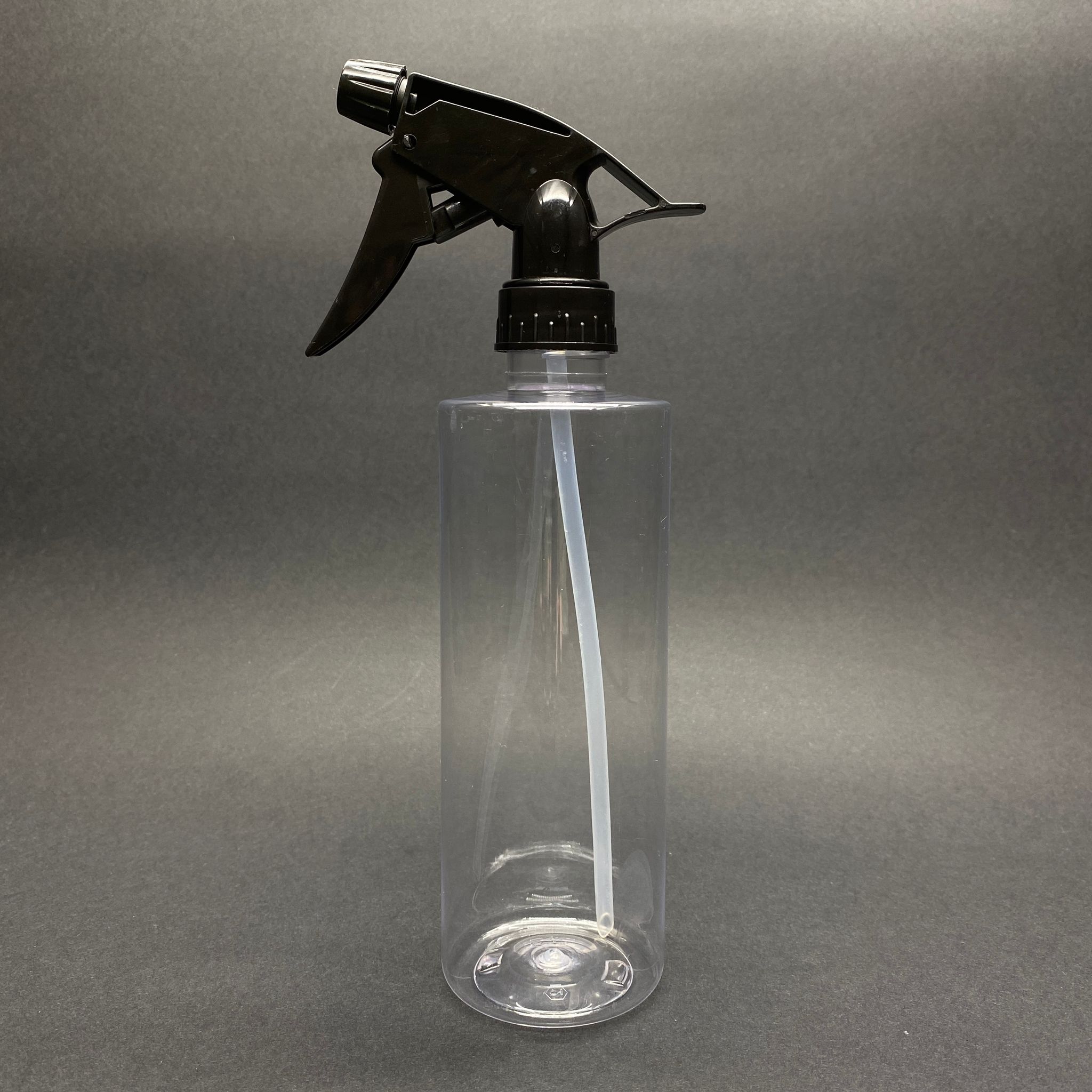 400 Cc Pet Oto Temizlik Şişesi (Şeffaf) - Dozajlı Kimyasala Dayanıklı Triger Spreyli  - 400 Ml Boş Spreyli Plastik Şişe