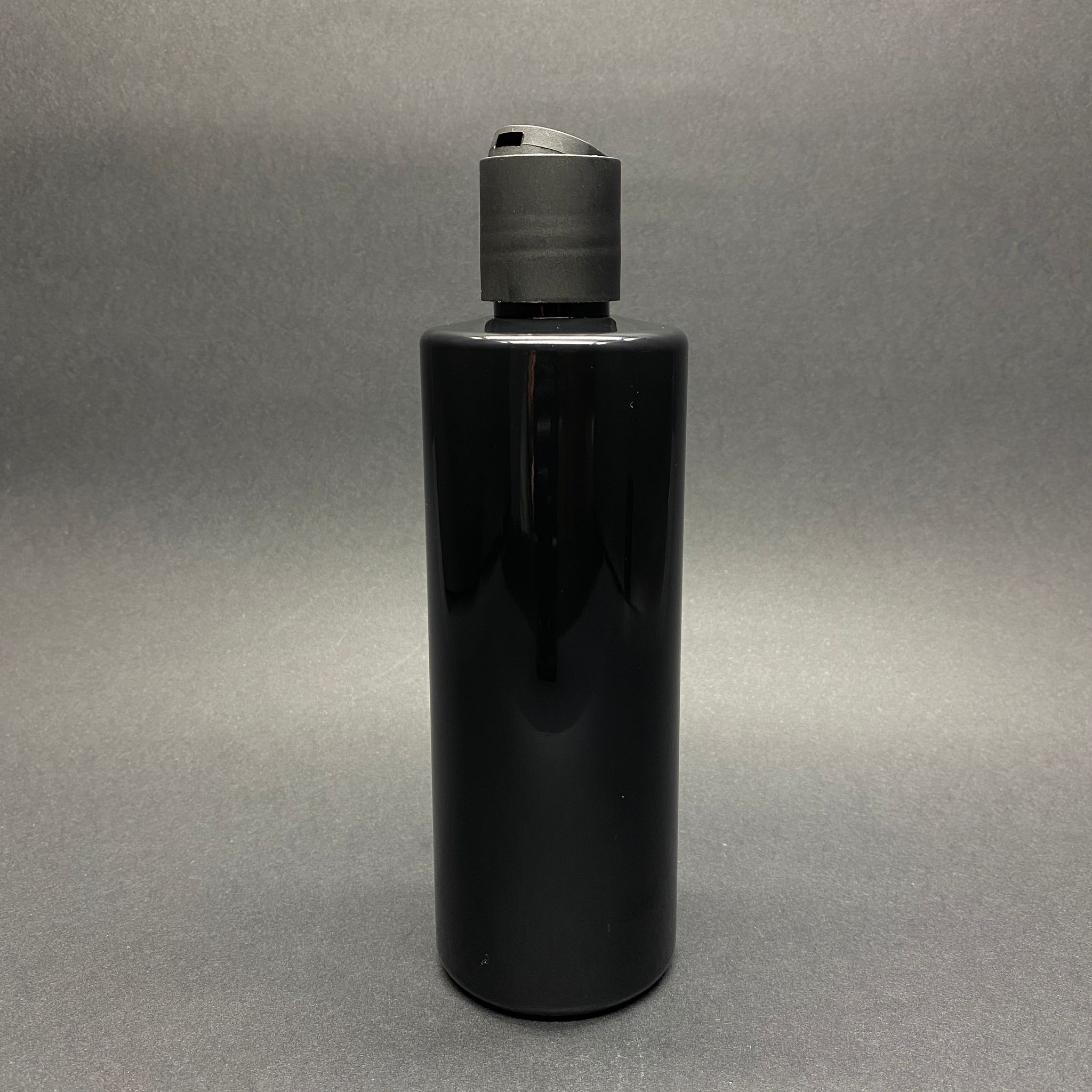 400 Cc Pet Şampuan Şişesi - Siyah- Siyah Disktop Kapaklı - 400 Ml Boş Plastik Şampuan Şişesi