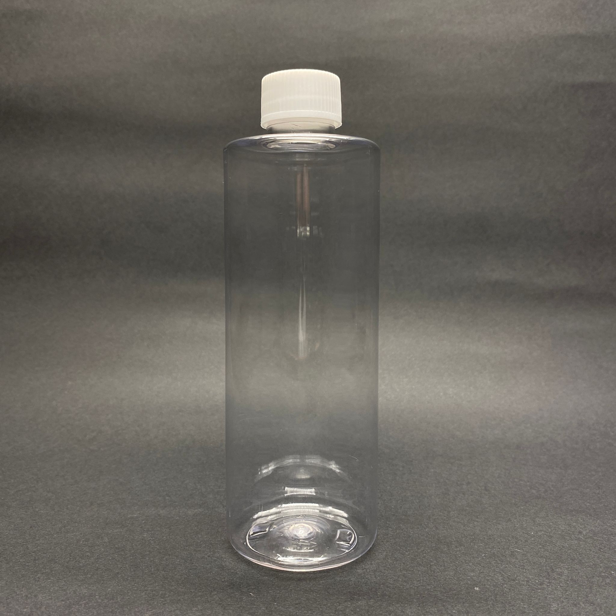 400 Cc Şeffaf Pet Şişe - Beyaz Contalı Kapaklı - 400 Ml Kalın Plastik Şişe