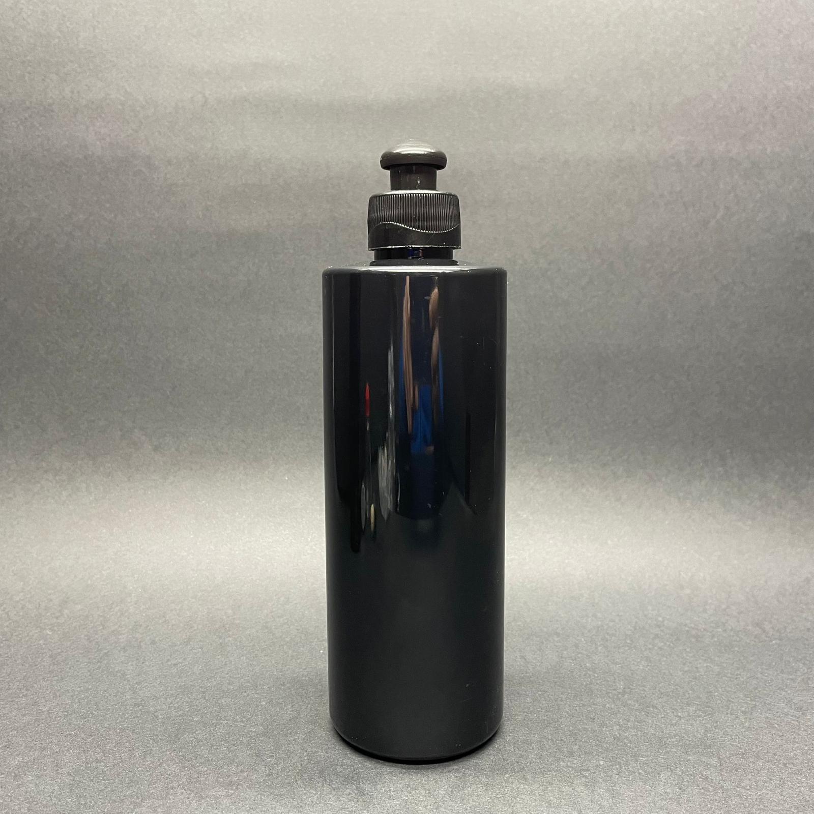400 Cc Siyah Plastik Şişe - Siyah Açılır Kapanır Push Pull Kapaklı - 400 Ml Siyah Boş Pet Şişe