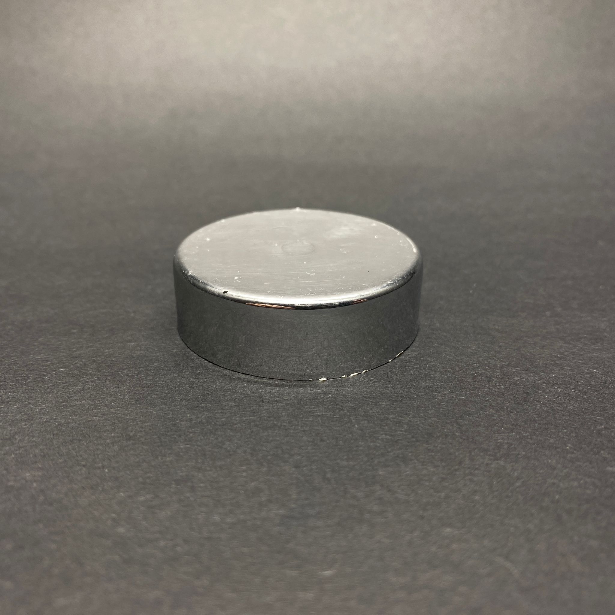 41 Mm Gümüş Kaplamalı Plastik Derin Kapak