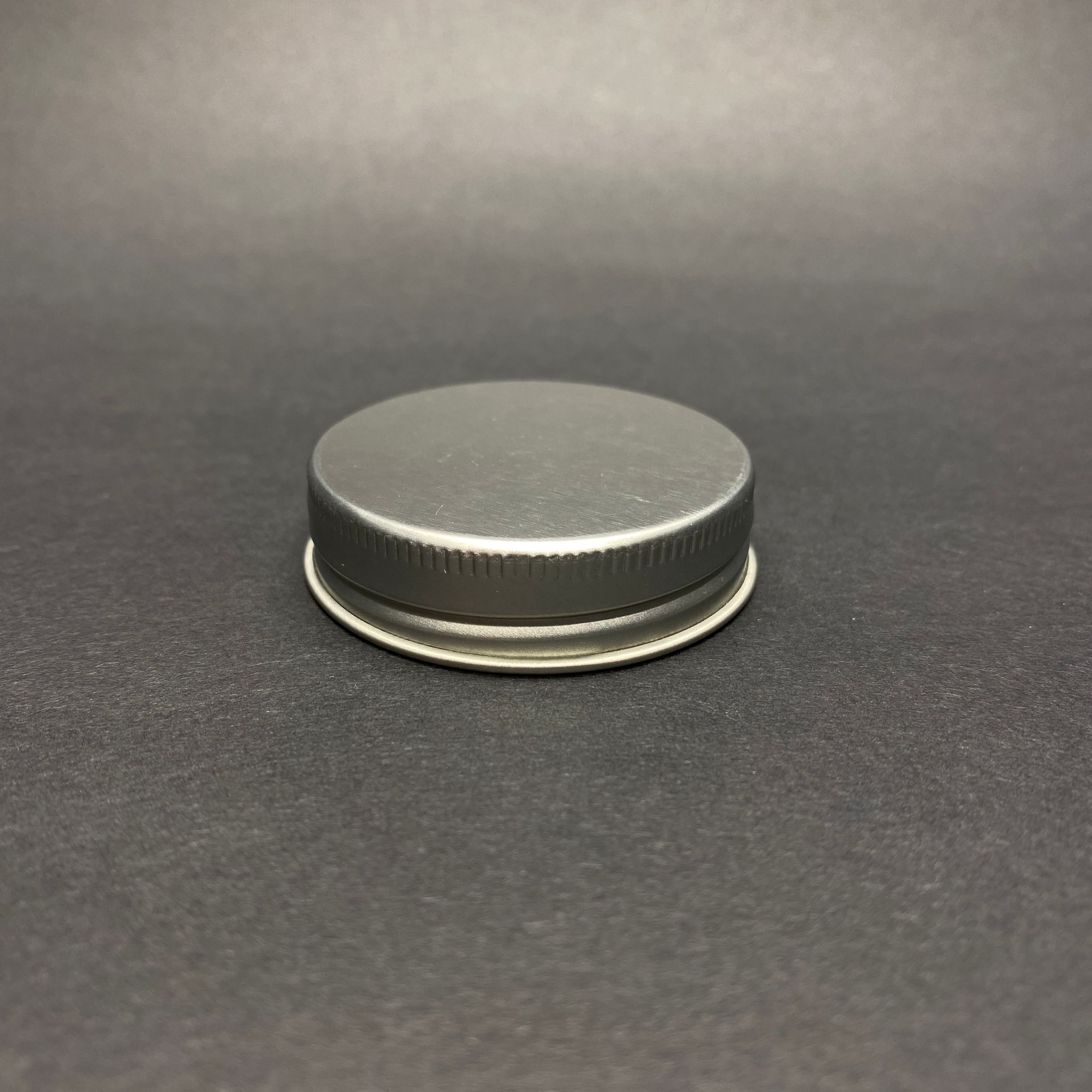 45 Mm Vidalı Gümüş Metal Kapak