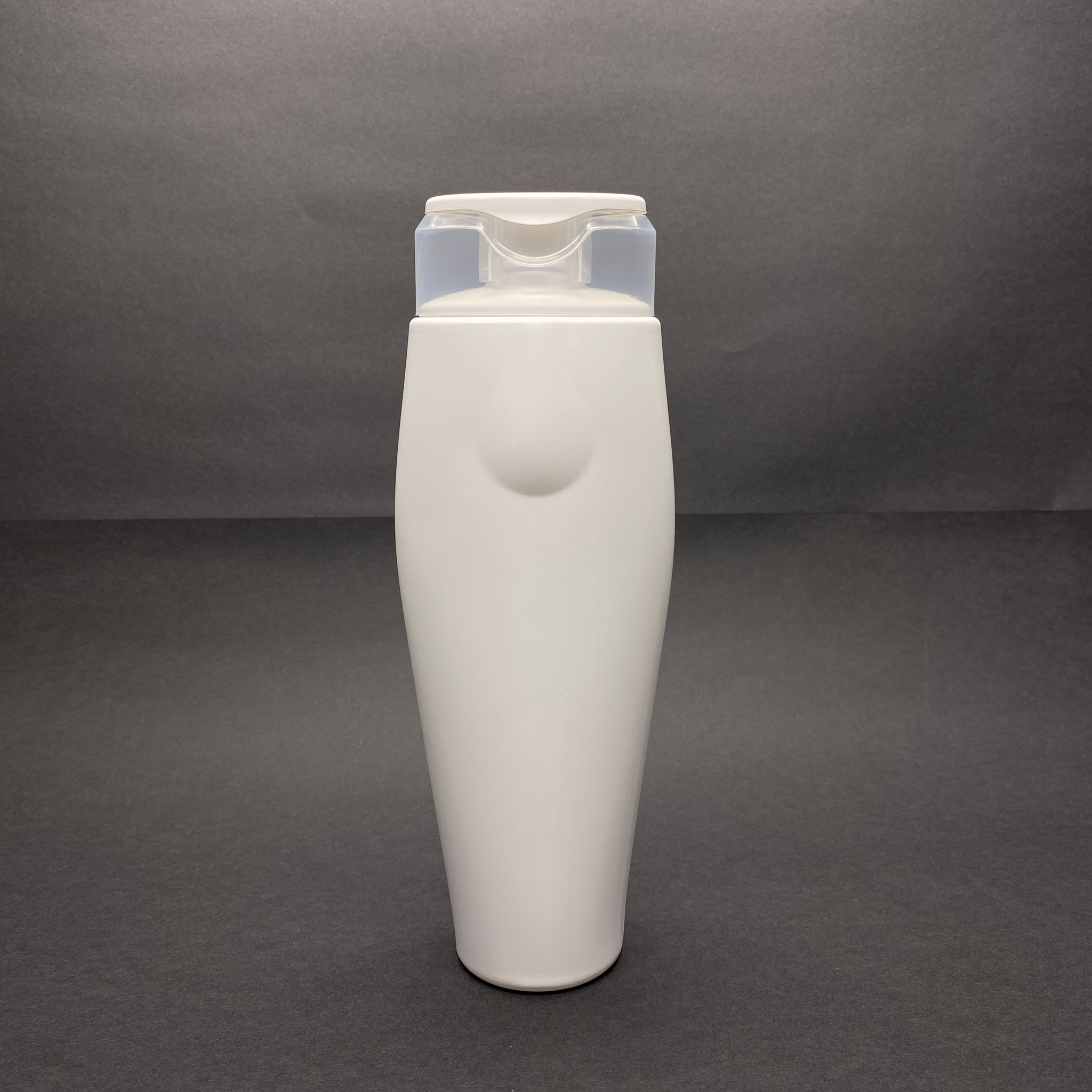 450 Cc Şampuan Şişesi - Beyaz - Kapaklı -  400 Ml Boş Şampuan Şişesi - Polietilen - Kozmetik Ambalaj