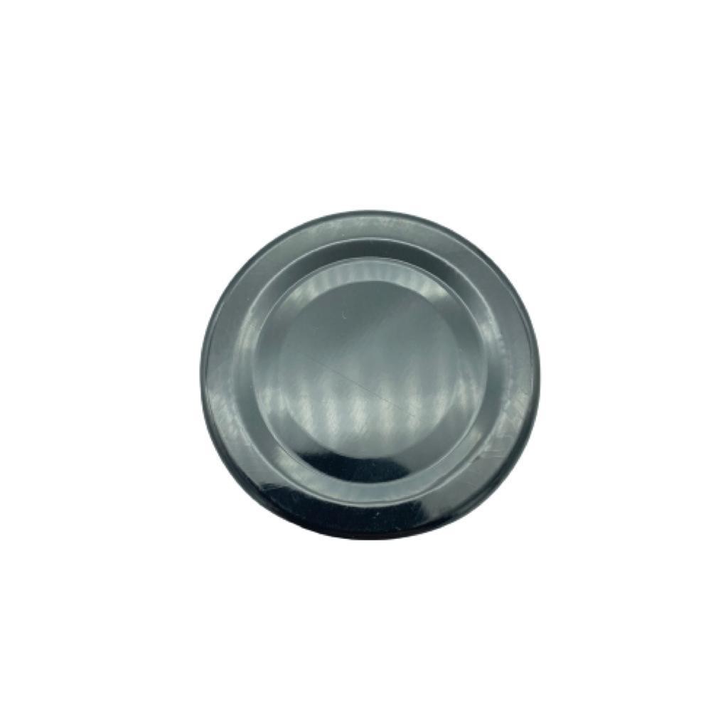 48 Mm Twist-Off Siyah Metal Kapak