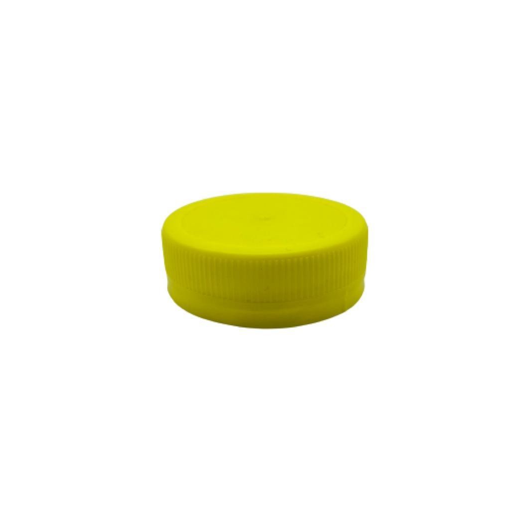 48 Mm Vidalı Kilitli Plastik Kapak Sarı - 5 Litre Su Peti Kapağı - 10 Litre Su Peti Kapağı - Kilitli