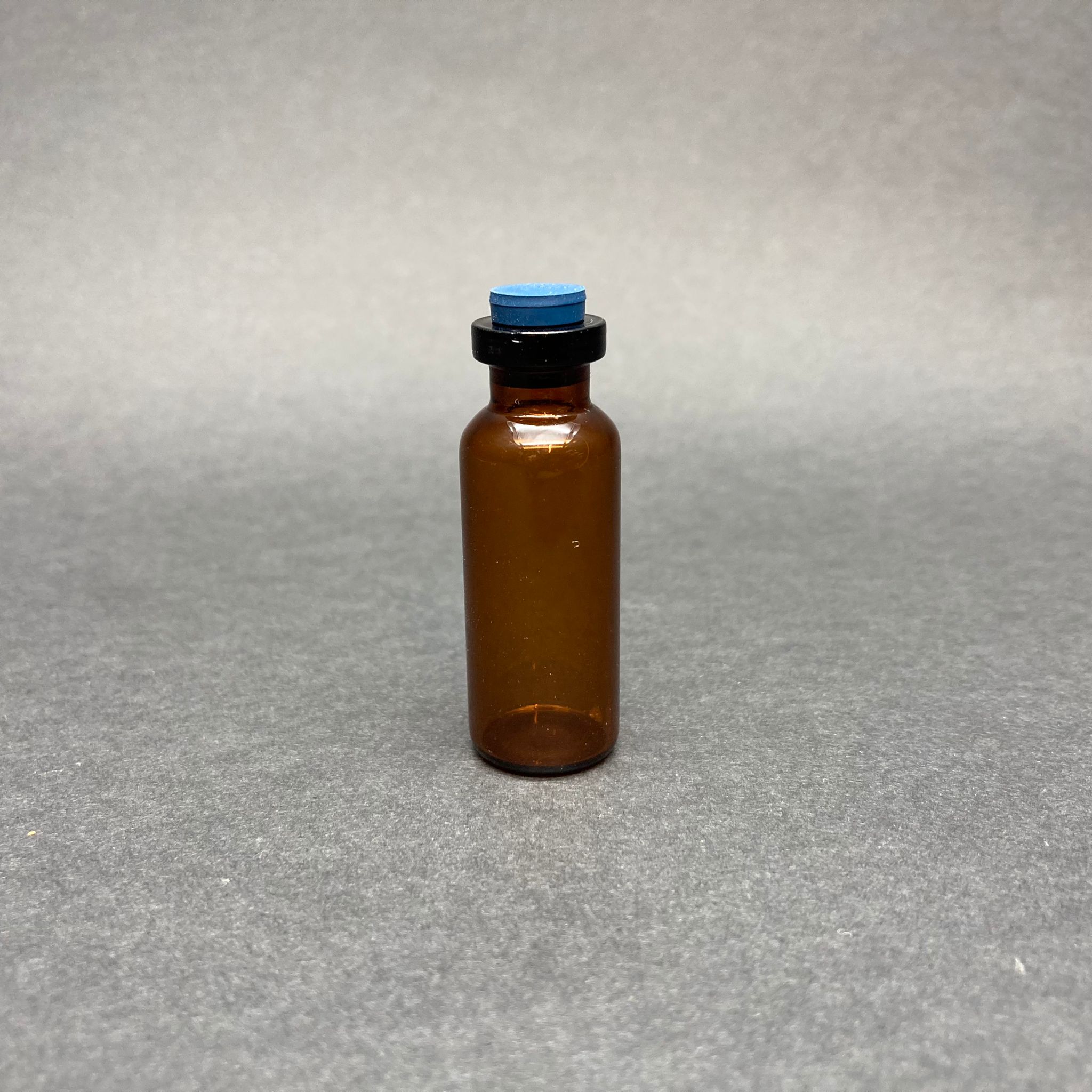 5 Cc Mini Cam Şişe Amber - Kauçuk Tıpalı - 5 Ml Çekme Cam - Üfleme Cam - İnce Cam Şişe