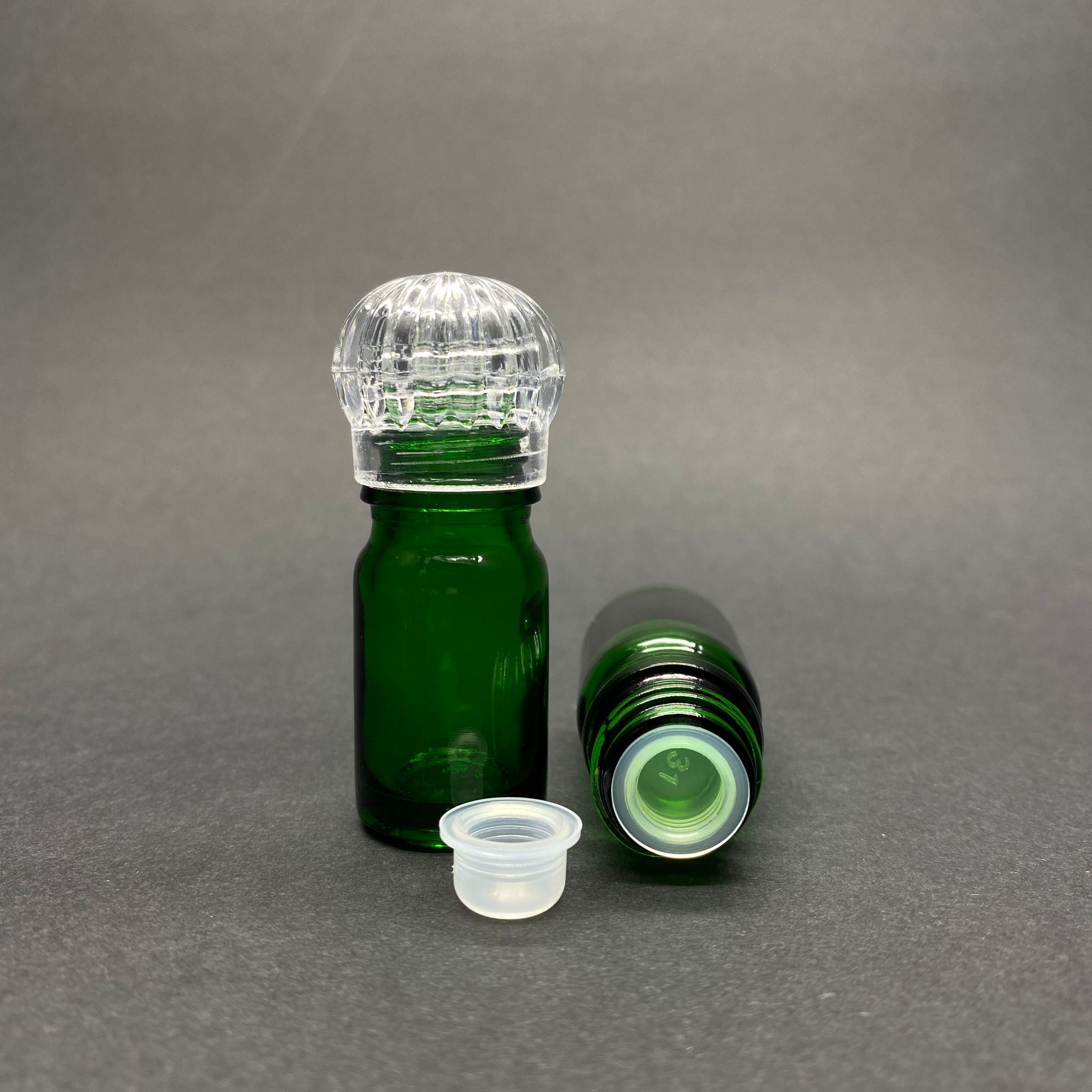 5 Cc Yeşil Kristal Kapaklı - Kör Tıpalı Cam Şişe - 5 Ml Yeşil Kapaklı Kör Tıpalı Cam Şişe