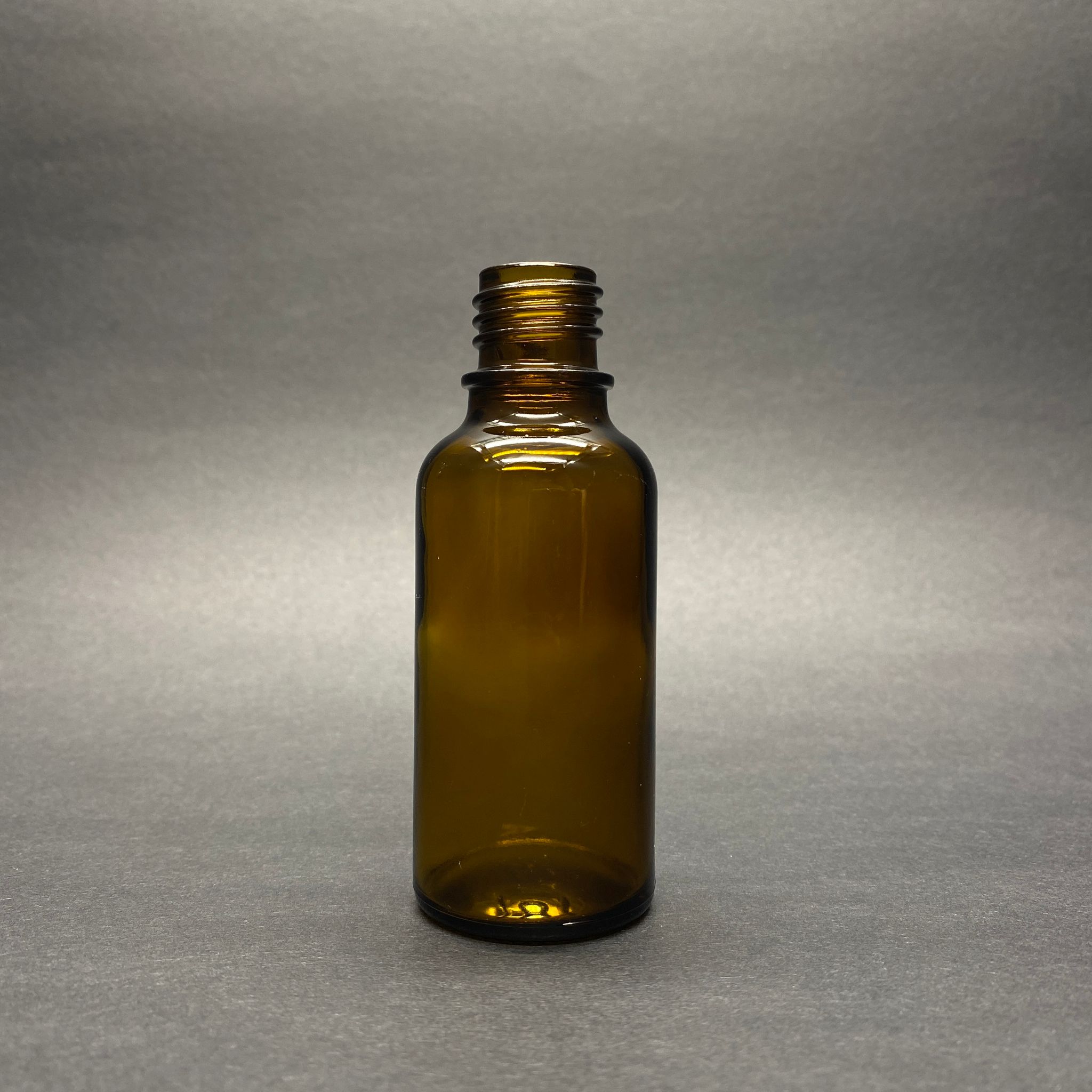 50 Cc Amber Cam Şişe Kapaksız (20 Ağız) - 50 Ml Cam Şişe - Kahverengi