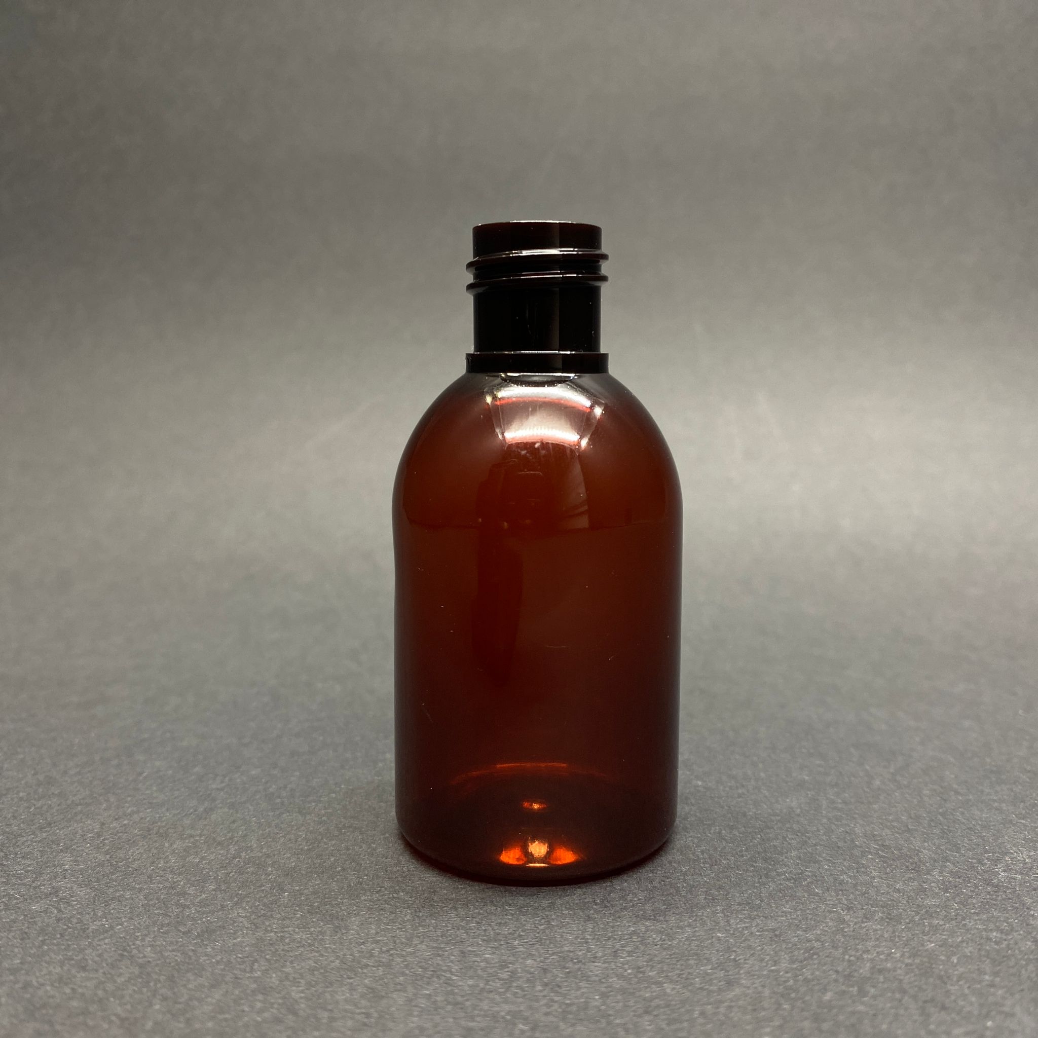 50 Cc Amber Pet Şişe - 18 Ağız Kapaksız - 50 Ml Kahverengi Plastik Şişe