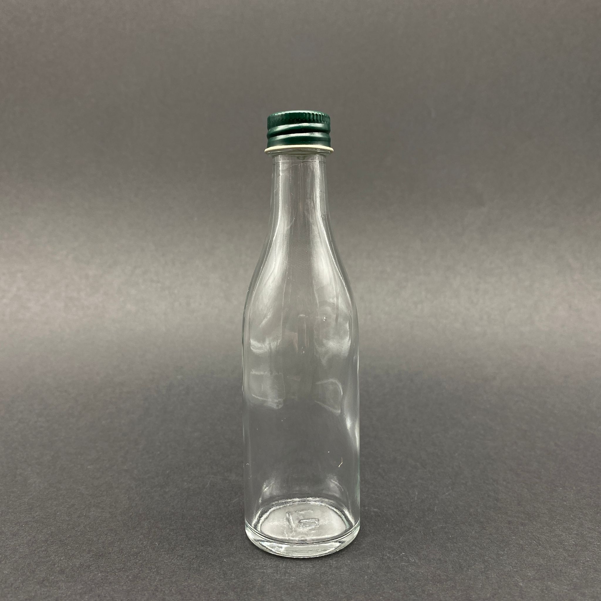 50 Cc Cam Sos Şişesi - Yeşil Alüminyum Kapaklı - 50 Ml Cam Acı Sos Şişesi