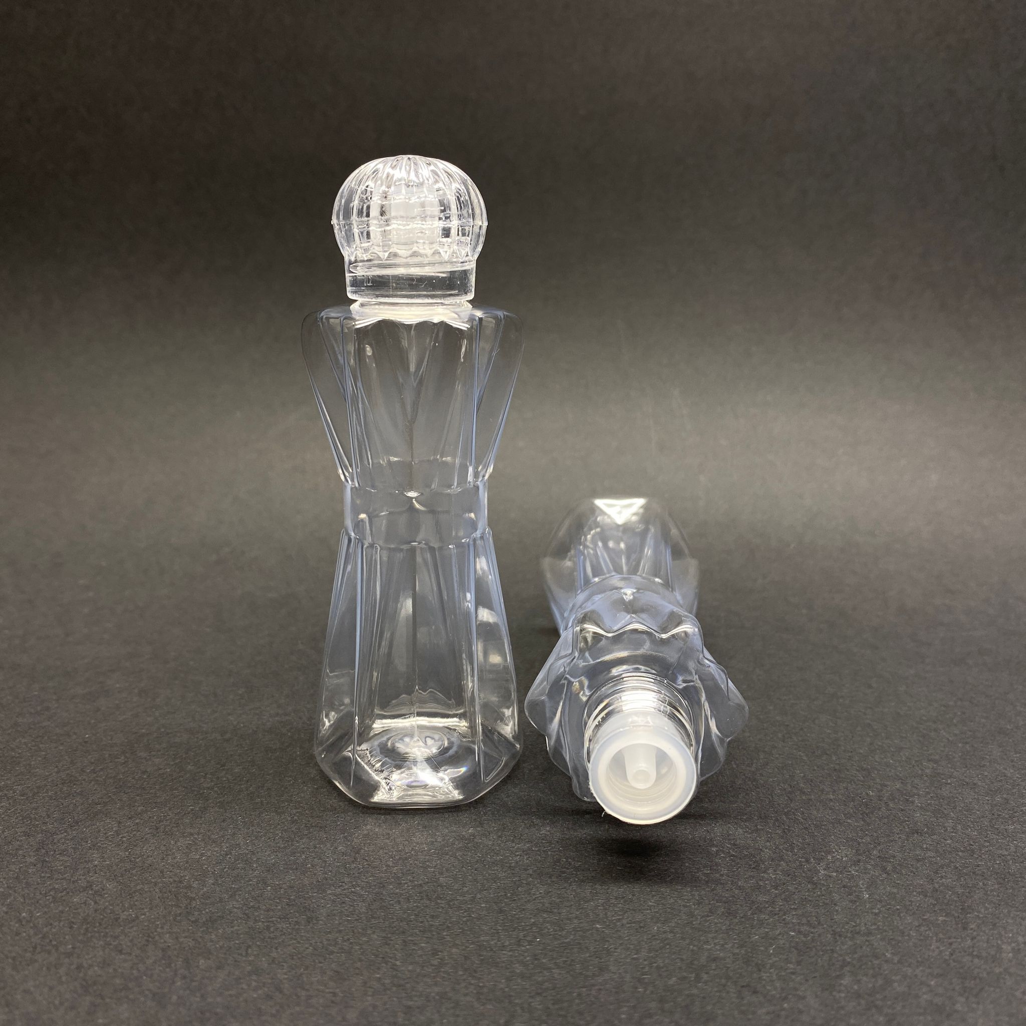 50 Cc Campet Elmas Kolonya Şişesi - Kristal Kapaklı - Kolonya Tıpalı - 50 Ml Campet Kolonya Şişesi