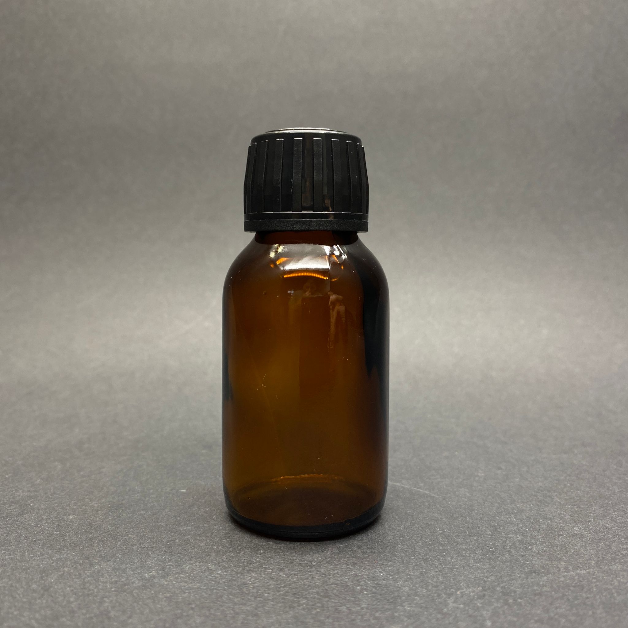 50 Cc Ecza Şişesi  - Siyah Kilitli Kapaklı - 50 Ml Cam Kahverengi Boş Şurup İlaç Şişeleri (Ağız Çapı 25 Pp)
