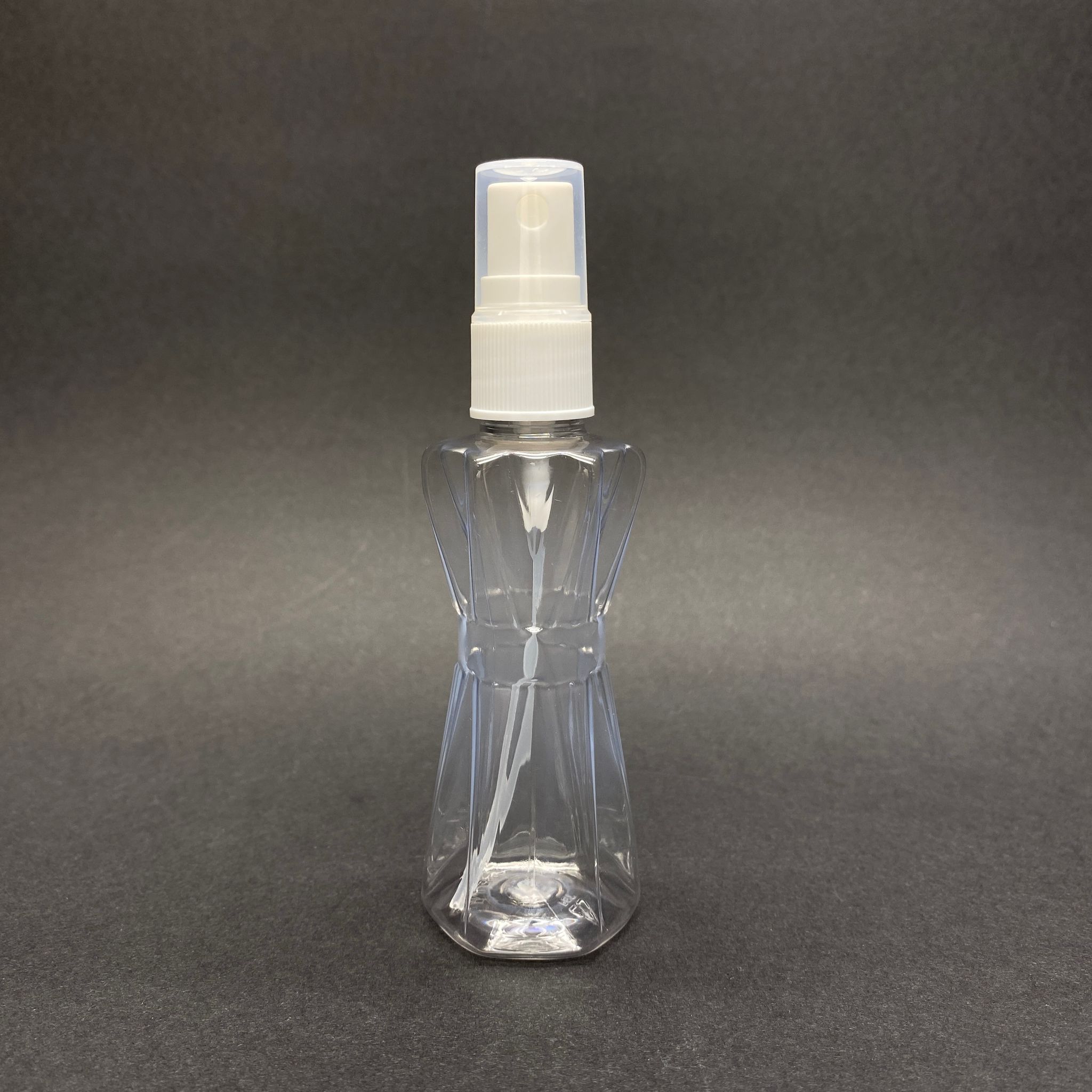 50 Cc Elmas Campet Şişe - Beyaz Spreyli Takım - 50 Ml Spreyli Kolonya Şişesi