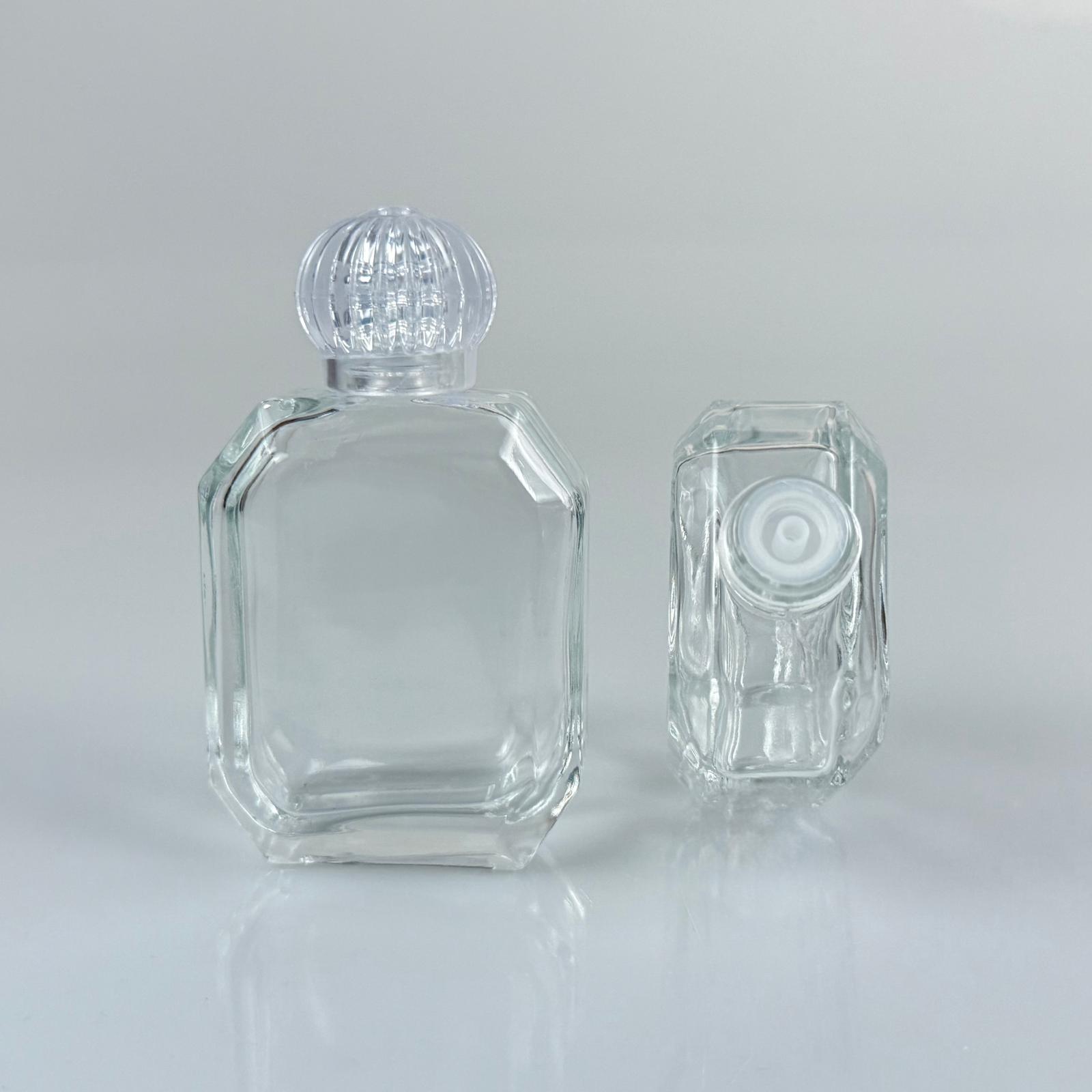 50 Cc Kazablanka Cam Şişe + Kristal Kapak + Kolonya Tıpası - 50 Ml Hediyelik Cam Kolonya Şişesi - Düğün, Nişan, Söz, Kına, Cenaze, Promosyon İçin Hediyelik Kolonya Şişeleri