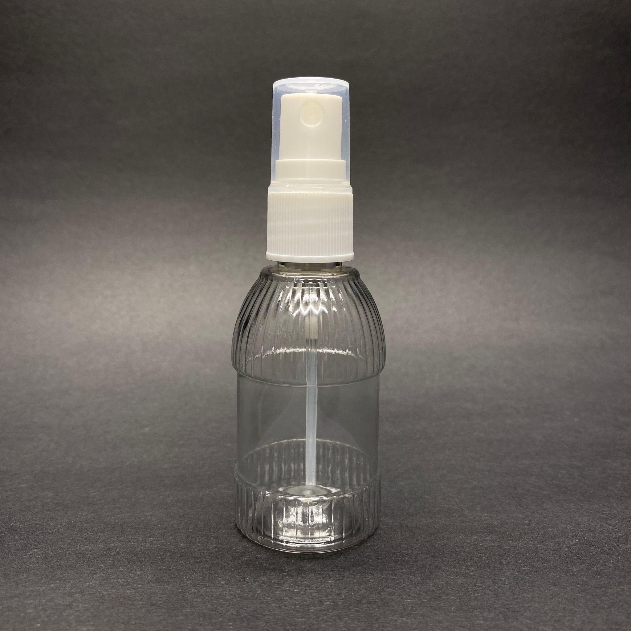 50 Cc Mandalina Model Plastik Şişe - Beyaz Spreyli - 50 Ml Spreyli Pet Şişe - Hediyelik Fısfıslı Kolonya Şişesi