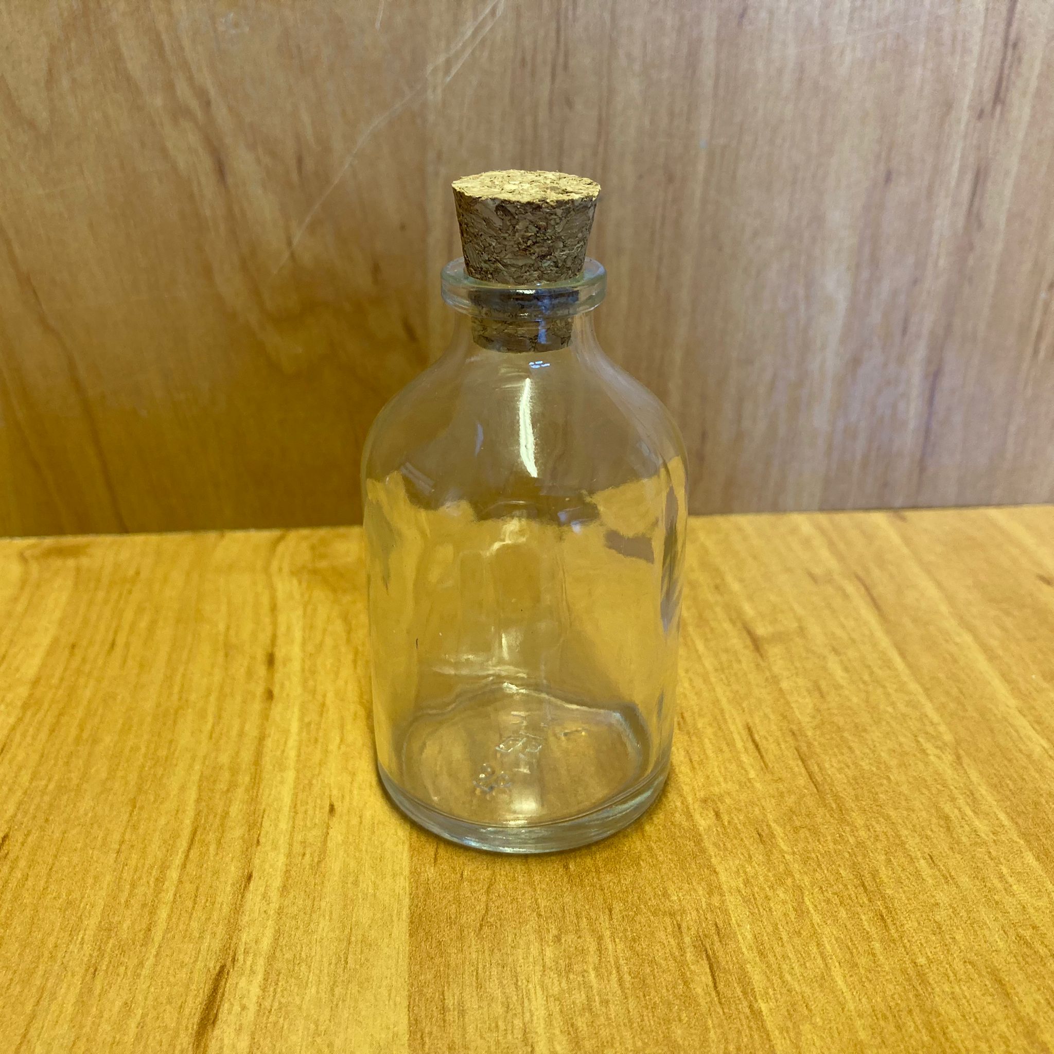 50 Cc Mantar Tıpalı Cam Şişe - Mantar Tıpalı Cam Şişe 50 Ml