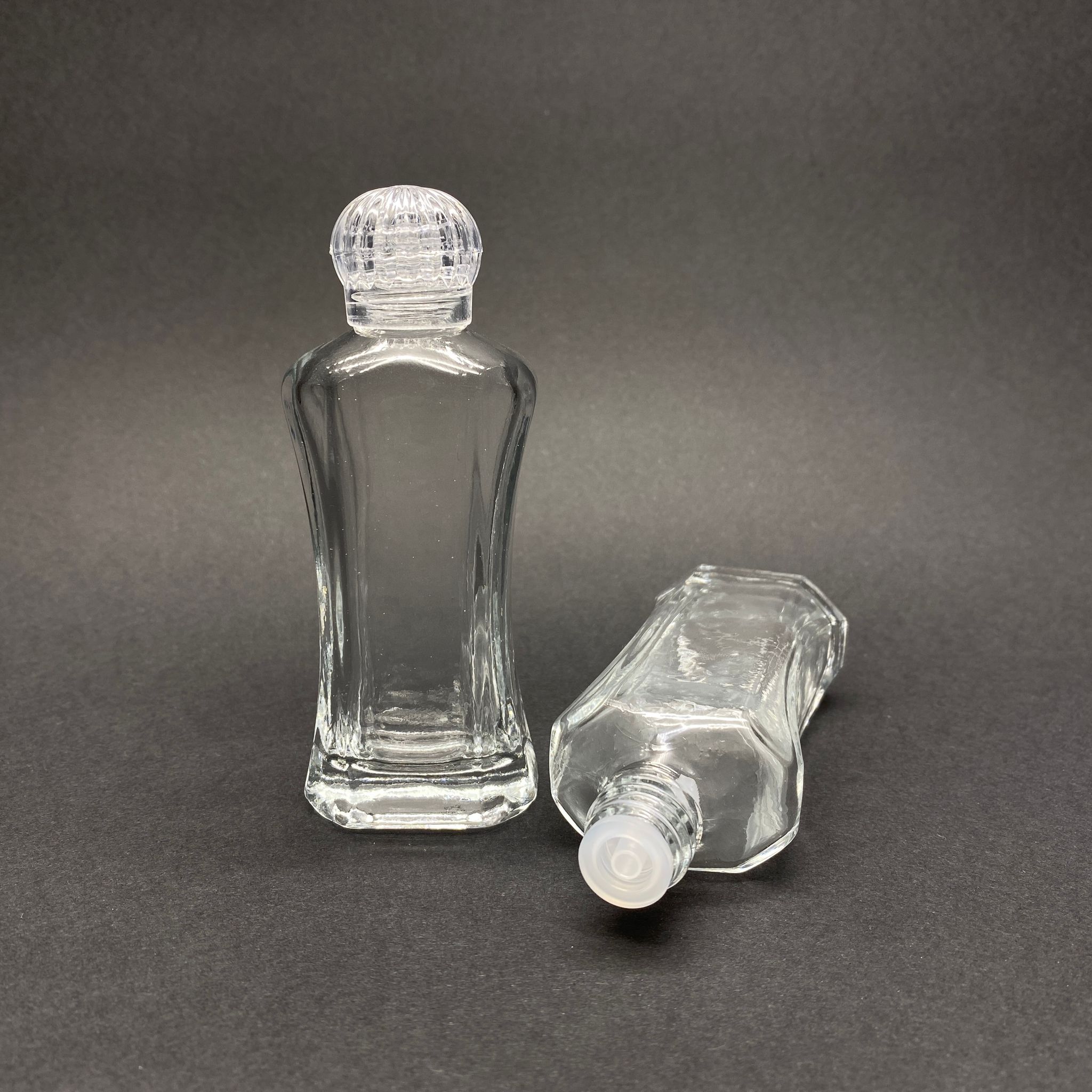 50 Cc Milano Model Cam Şişe - Kristal Kapaklı Tıpalı  - 50 Ml Lüks Cam Kolonya Şişesi (Camın Kalınlığı İle İlgili +/- 5 Ml Tolerans Olabilir)