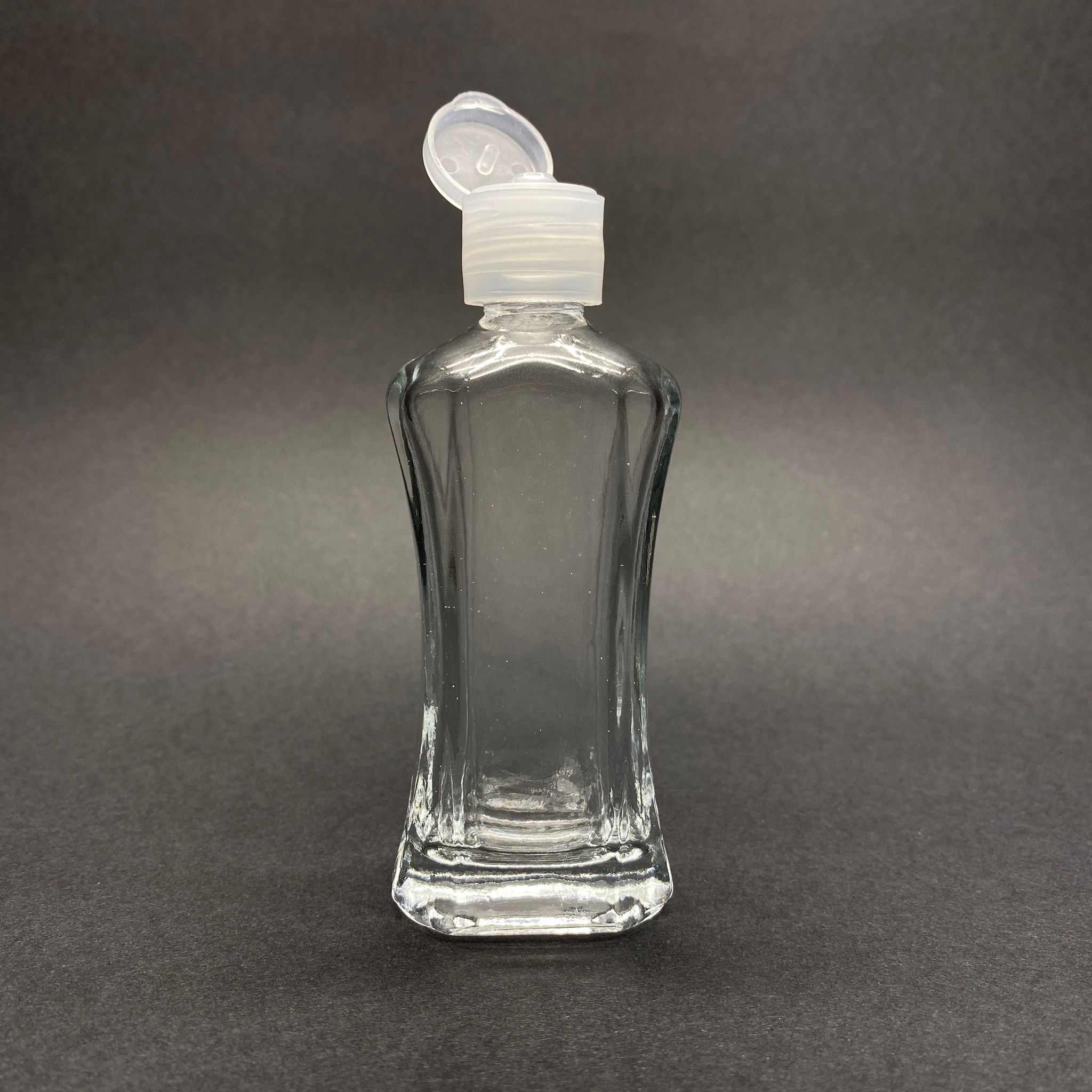 50 Cc Milano Model Cam Şişe - Şeffaf Fliptop Kapaklı - 50 Ml Lüks Cam Şişe (Camın Kalınlığı İle İlgili +/- 5 Ml Tolerans Olabilir)