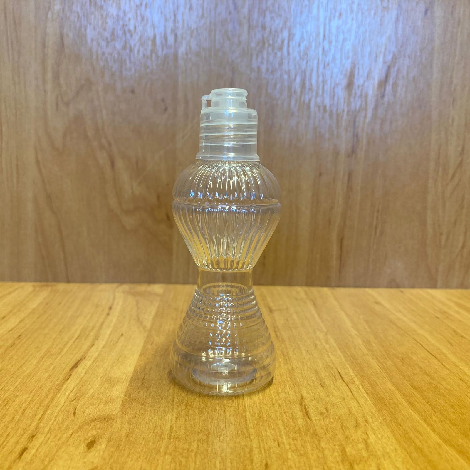 50 Cc Mini Pırlanta Kolonya Şişesi - Yeni Şeffaf Fliptop Kapaklı - 50 Ml Akıtıcılı Campet Plastik Kolonya Şişesi