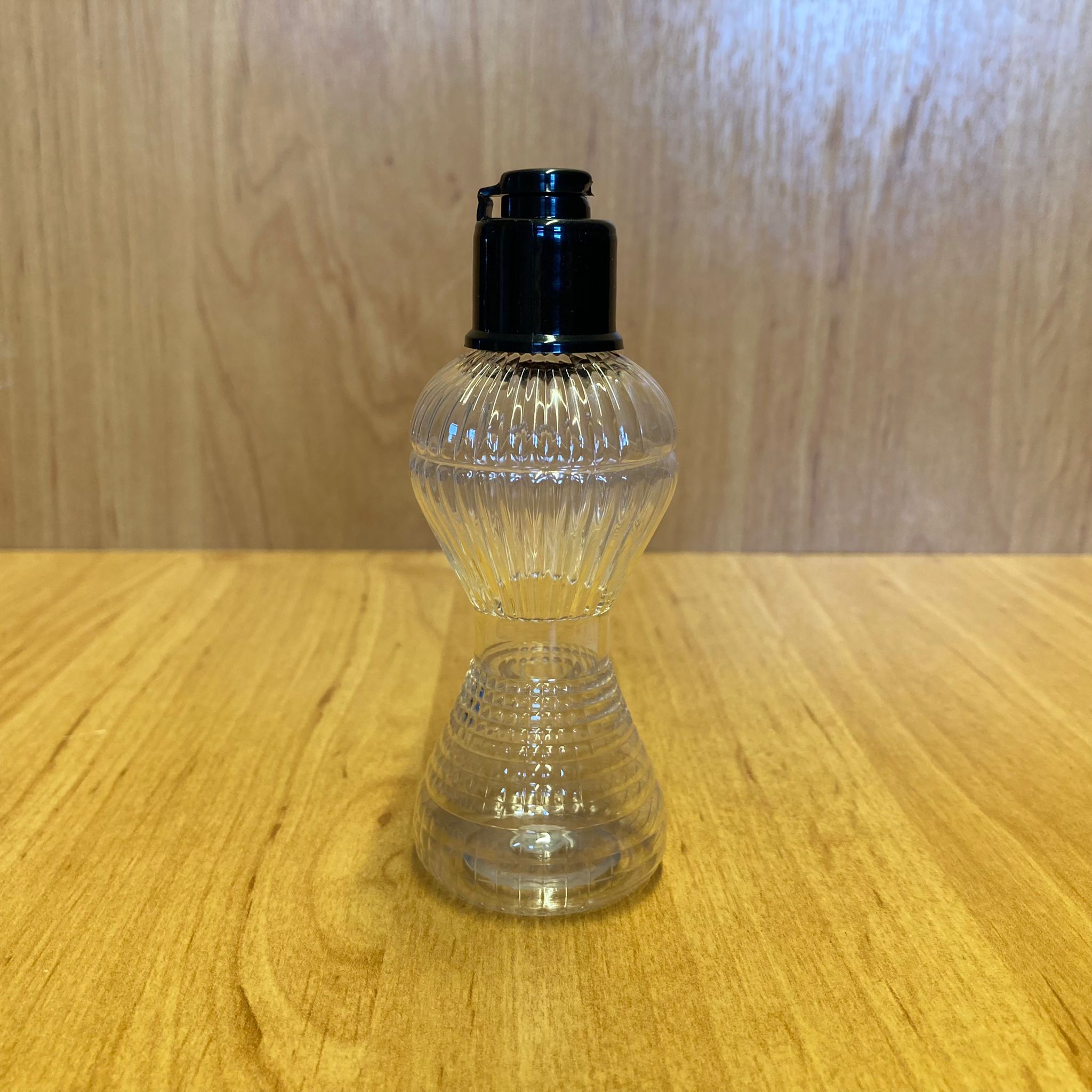 50 Cc Mini Pırlanta Kolonya Şişesi - Yeni Siyah Fliptop Kapaklı - 50 Ml Akıtıcılı Campet Plastik Kolonya Şişesi