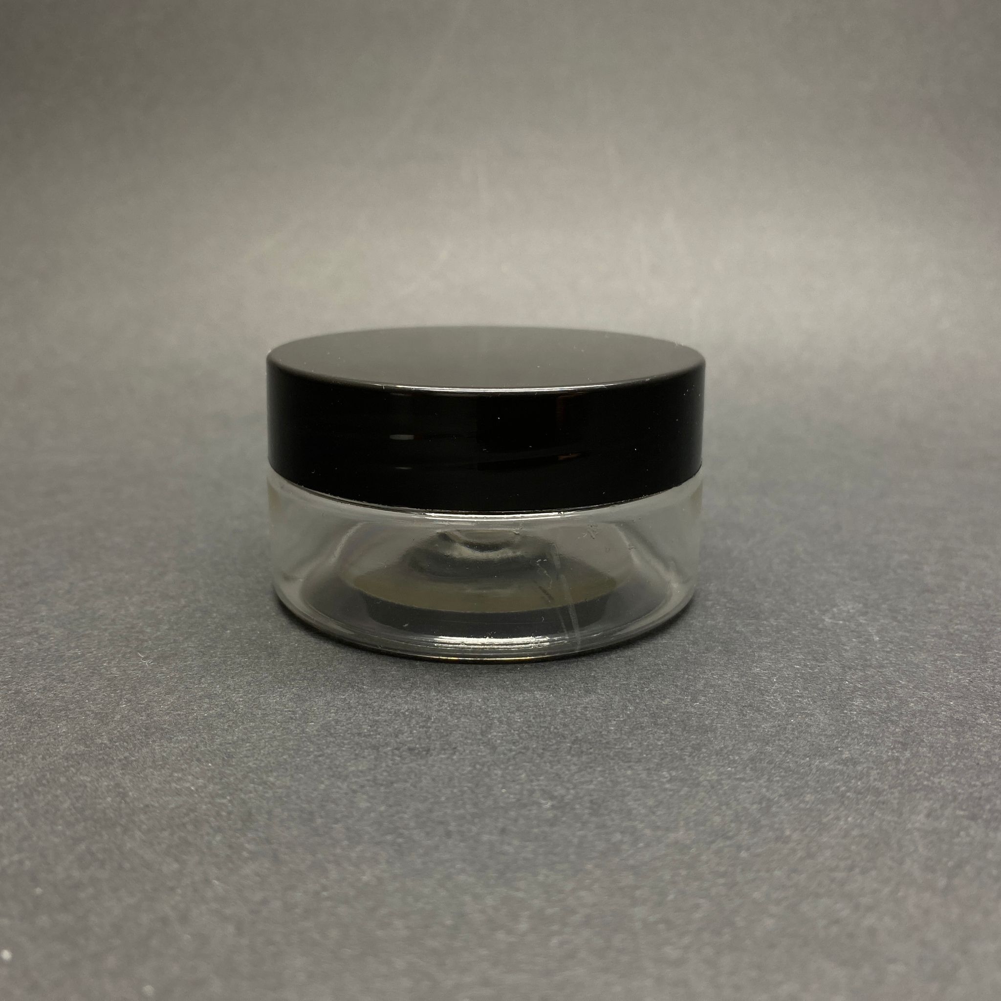 50 Cc Pet Kavanoz- Siyah Kapaklı - 50 Ml Plastik Kavanoz - Krem Kavanozu