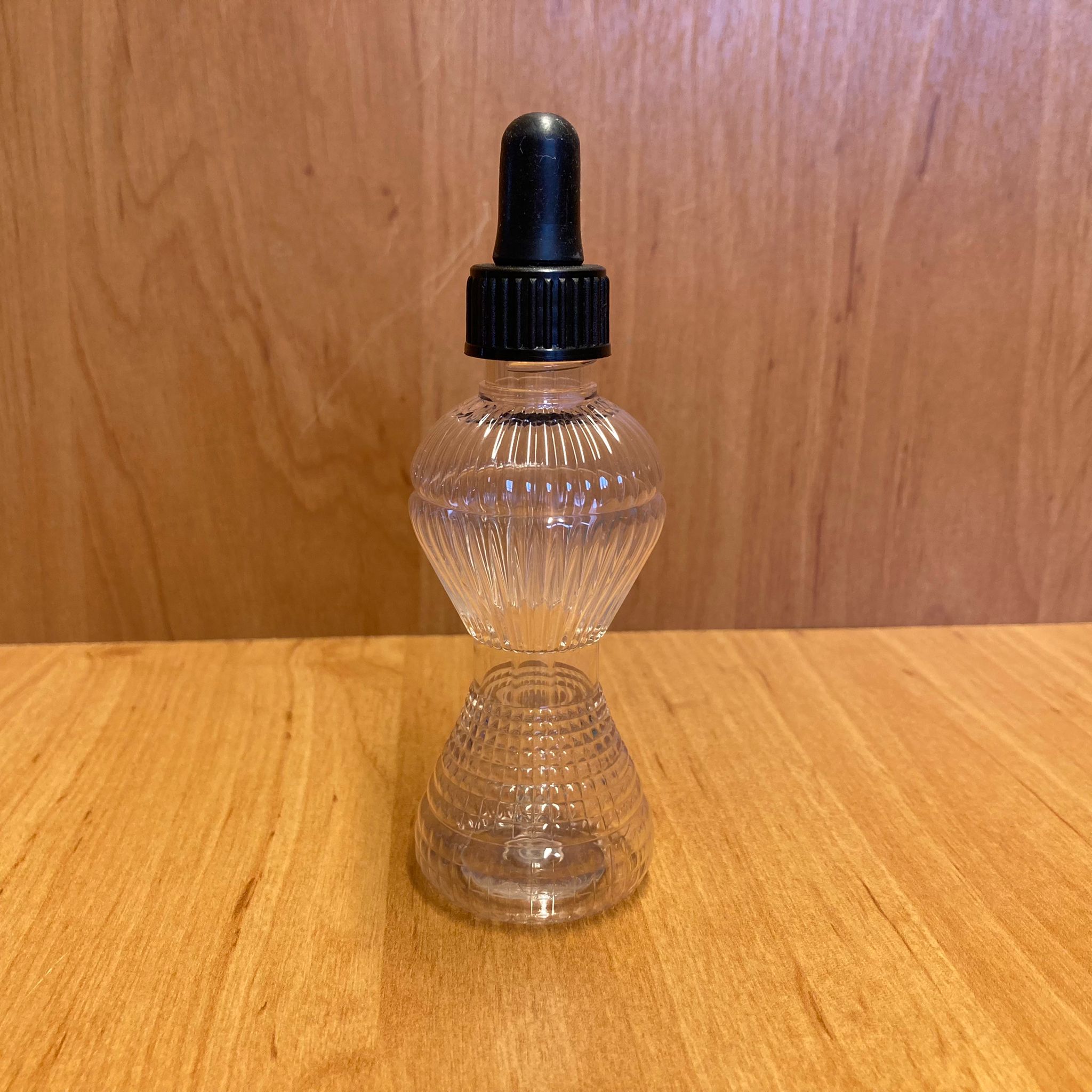 50 Cc Pırlanta Model Plastik Cam Damlalıklı Şişe - Siyah Emzik - Siyah Plastik Kapak - 50 Ml Plastik Cam Damlalıklı Şişe