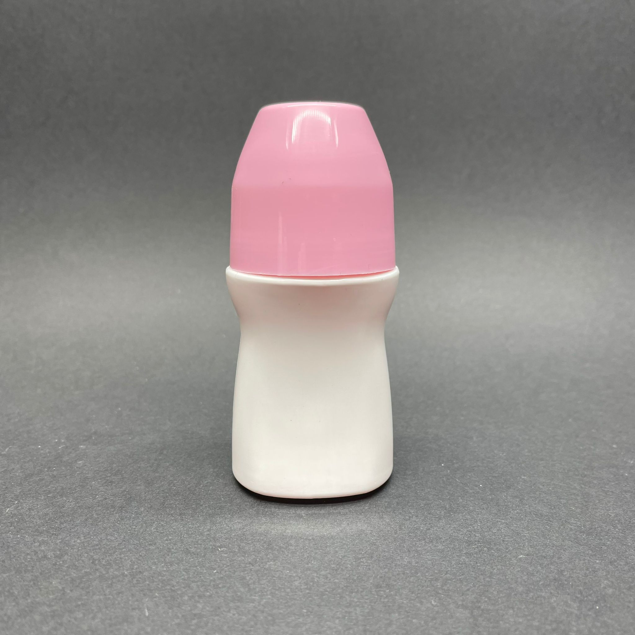 50 Cc Plastik Roll-On Şişesi Pembe Kapaklı Bilyeli Takım - 50 Ml Koltukaltı Roll-On Şişesi - Boş Koltukaltı Rollon Ambalaj - Deodarant Şişesi