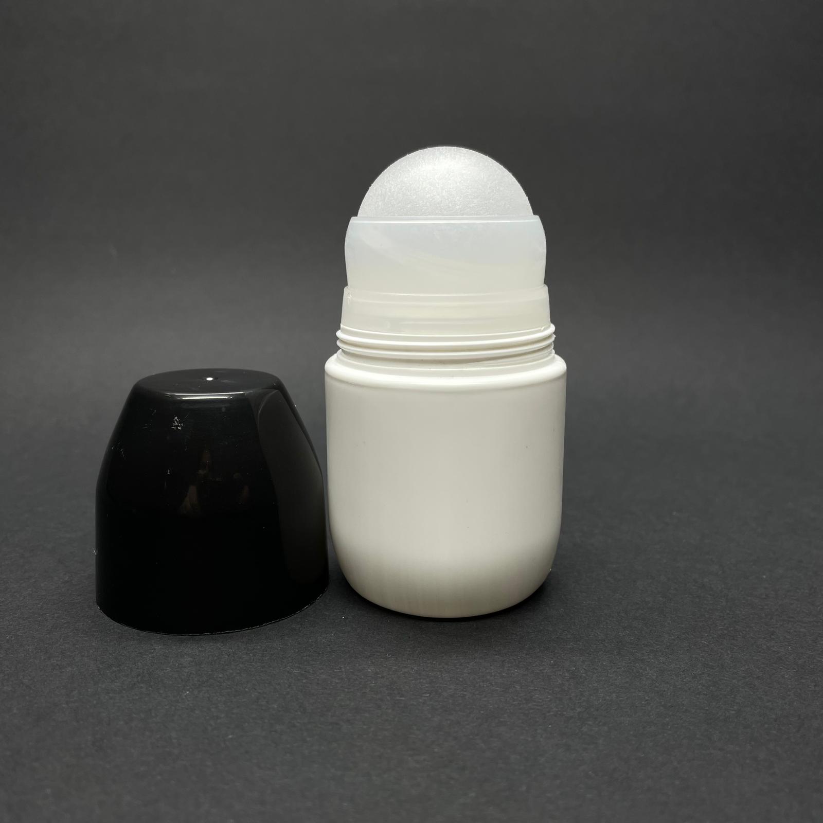 50 Cc Plastik Roll-On Şişesi Siyah Kapaklı Bilyeli Takım - 50 Ml Koltukaltı Roll-On Şişesi - Boş Koltukaltı Rollon Ambalaj - Deodarant Şişesi