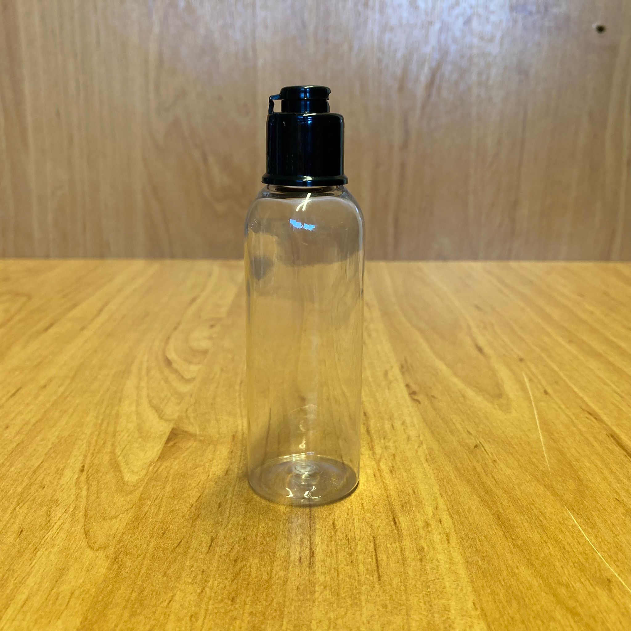 50 Cc Plastik Şişe - Yeni Siyah Fliptop Kapaklı - Açılır Kapanır Kapaklı - 50 Ml Akıtıcılı Pet Şişe