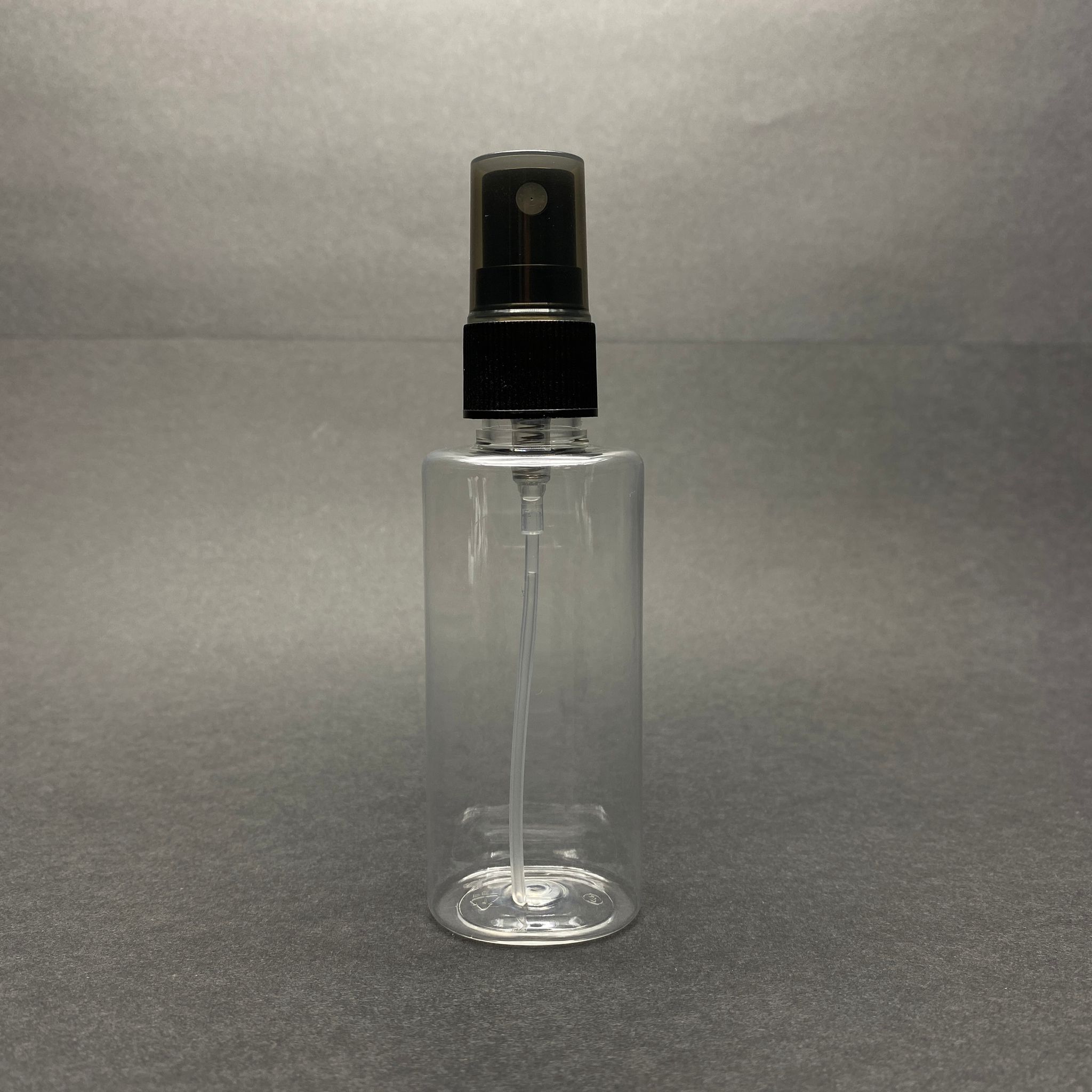 50 Cc Rebul Model Plastik Şişe - Siyah Spreyli - 50 Ml Spreyli Pet Şişe
