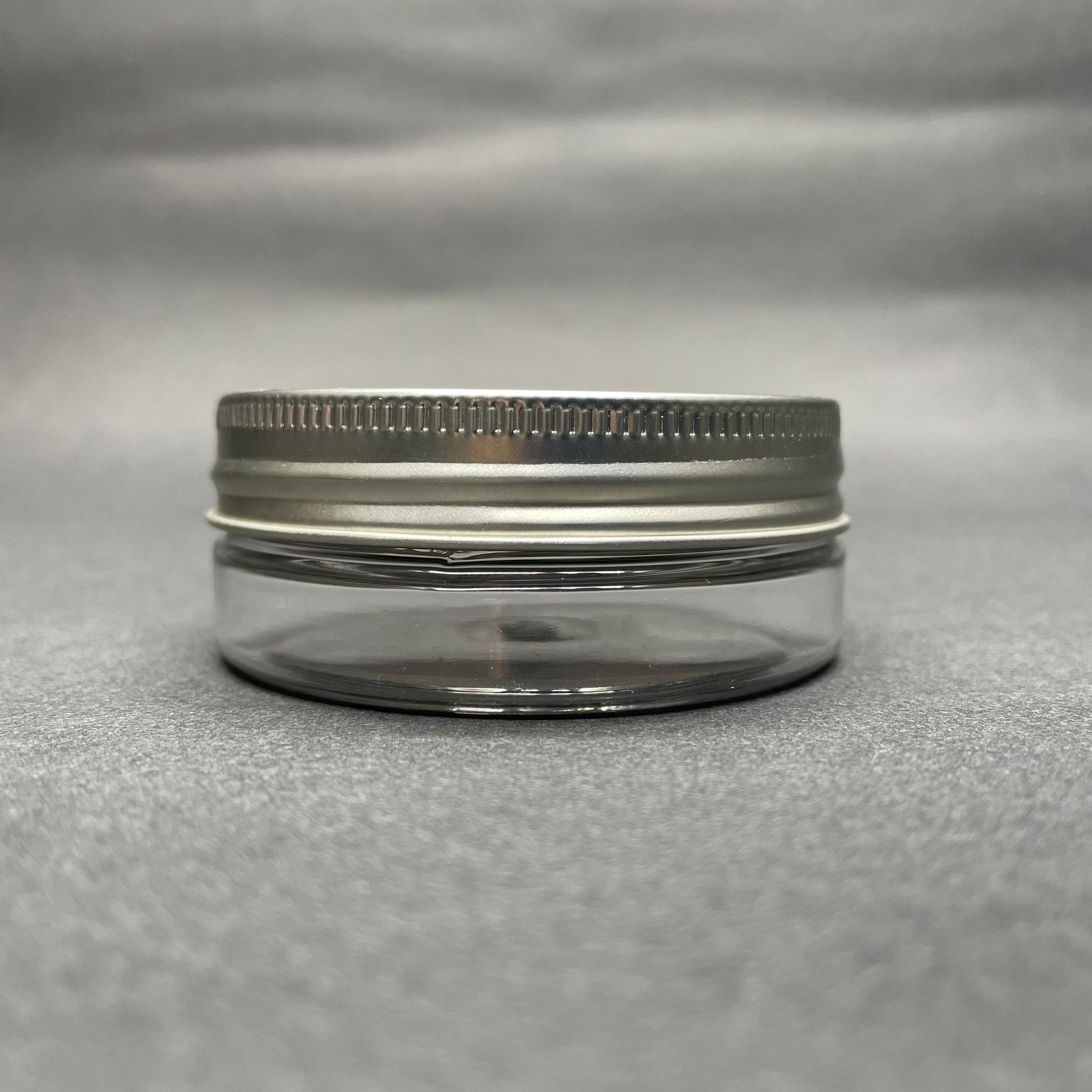 50 Cc Şeffaf Sert Plastik Kavanoz - Gümüş Metal Kapaklı - 50 Ml Metal Kapaklı Plastik Kavanoz - Kozmetik Kavanoz, Gıda Kavanozu Ve Krem Kavanozu Olarak Kullanabilirsiniz