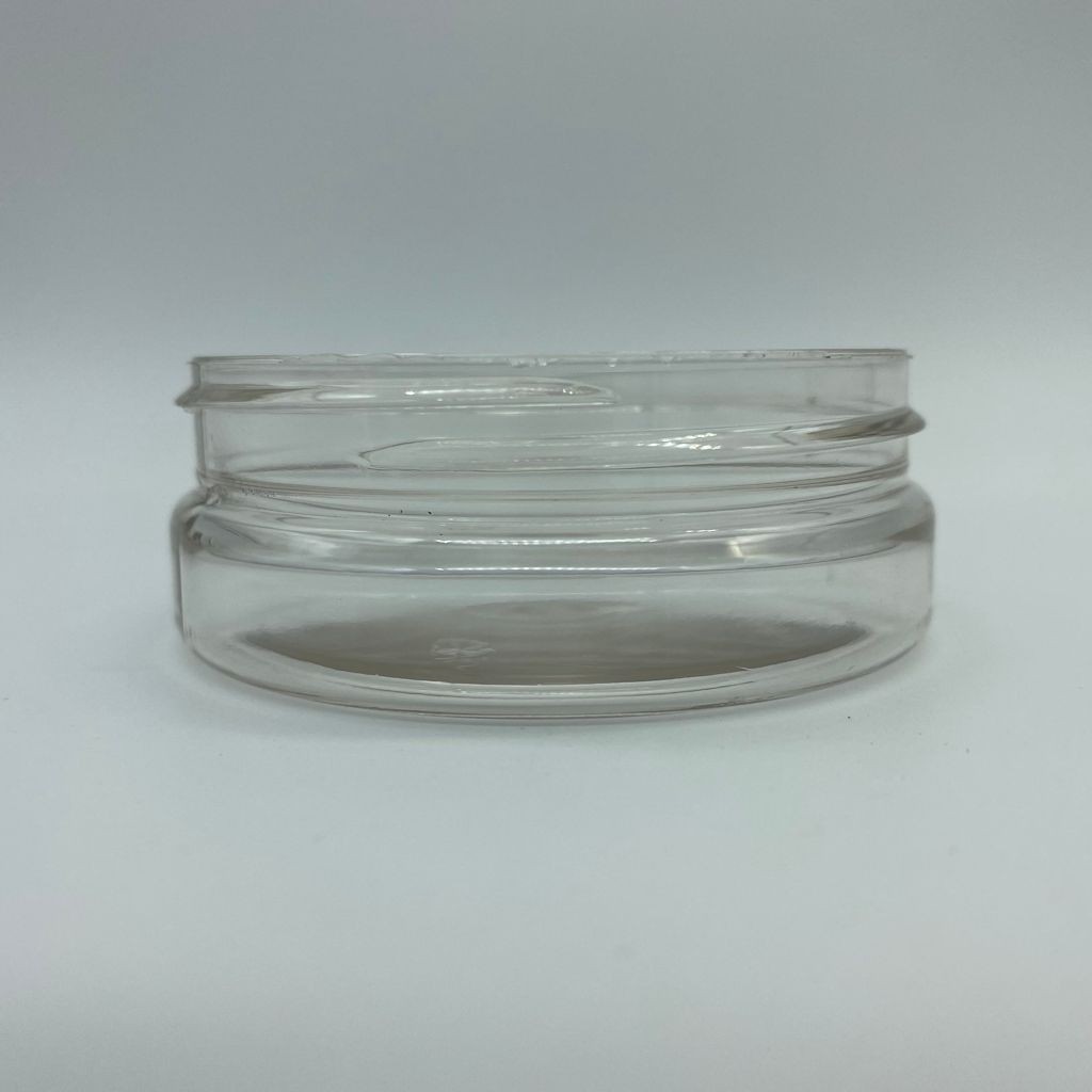 50 Cc Sert Plastik Şeffaf Krem Kavanozu Kapaksız (70 Ağız) - 50 Ml Plastik Kavanoz