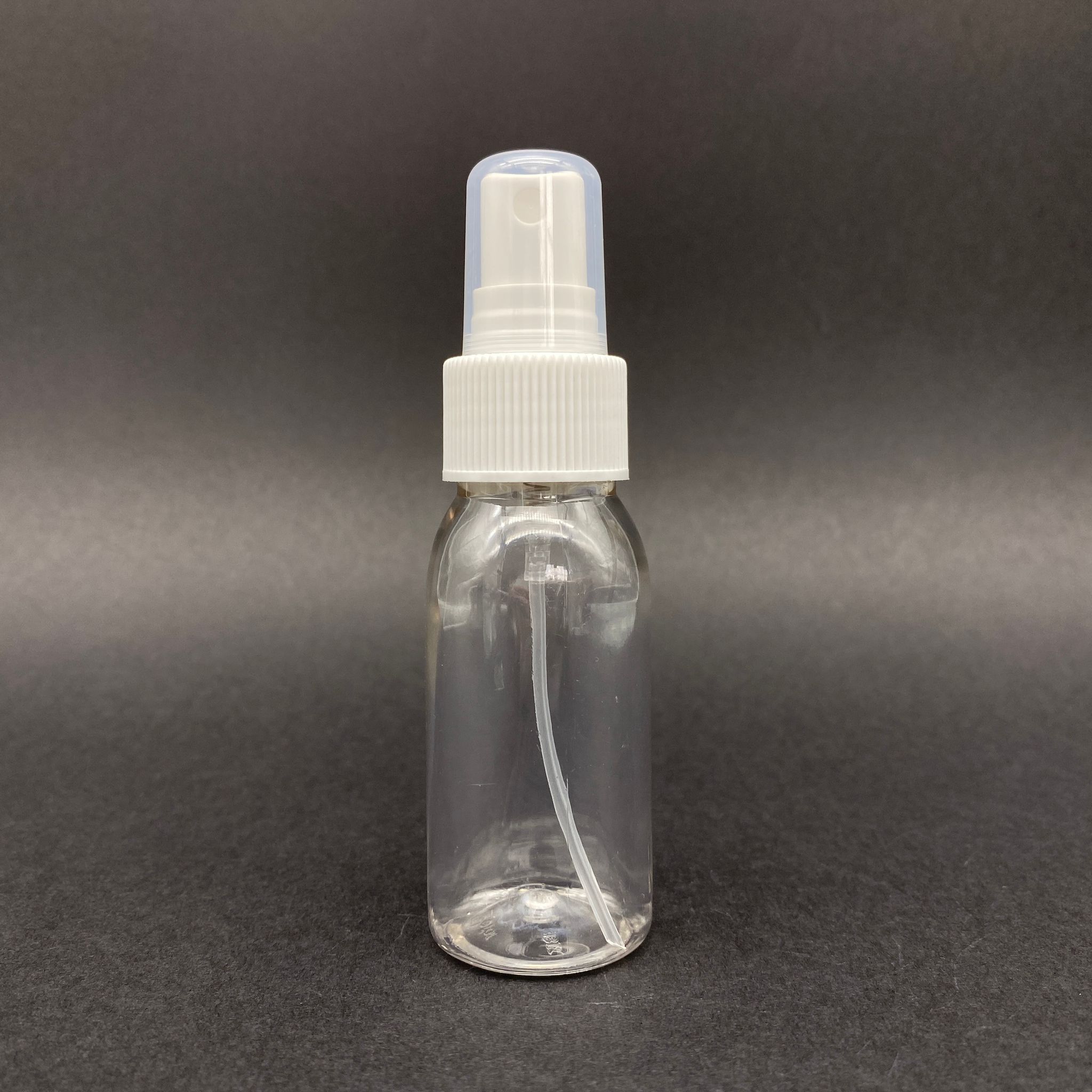 50 Cc Sert Plastik Şişe - Beyaz Spreyli Takım - 50 Ml Spreyli Pet Şişe