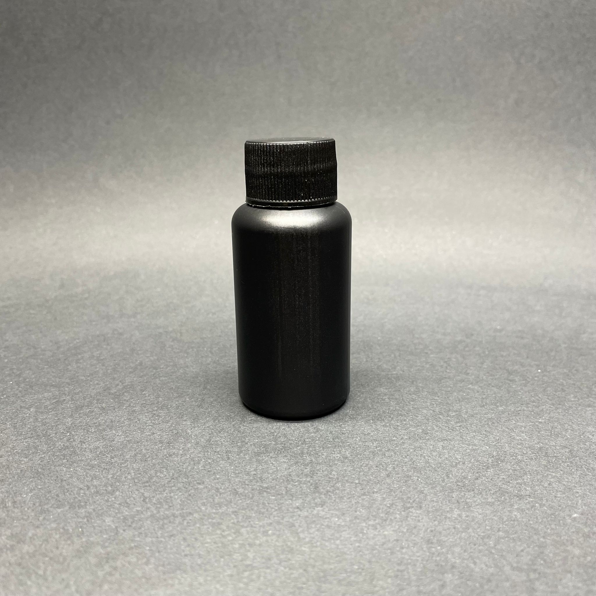 50 Cc Siyah Polietilen Plastik Şişe - Siyah Kapaklı  - 50 Ml Kapaklı Plastik Şişe