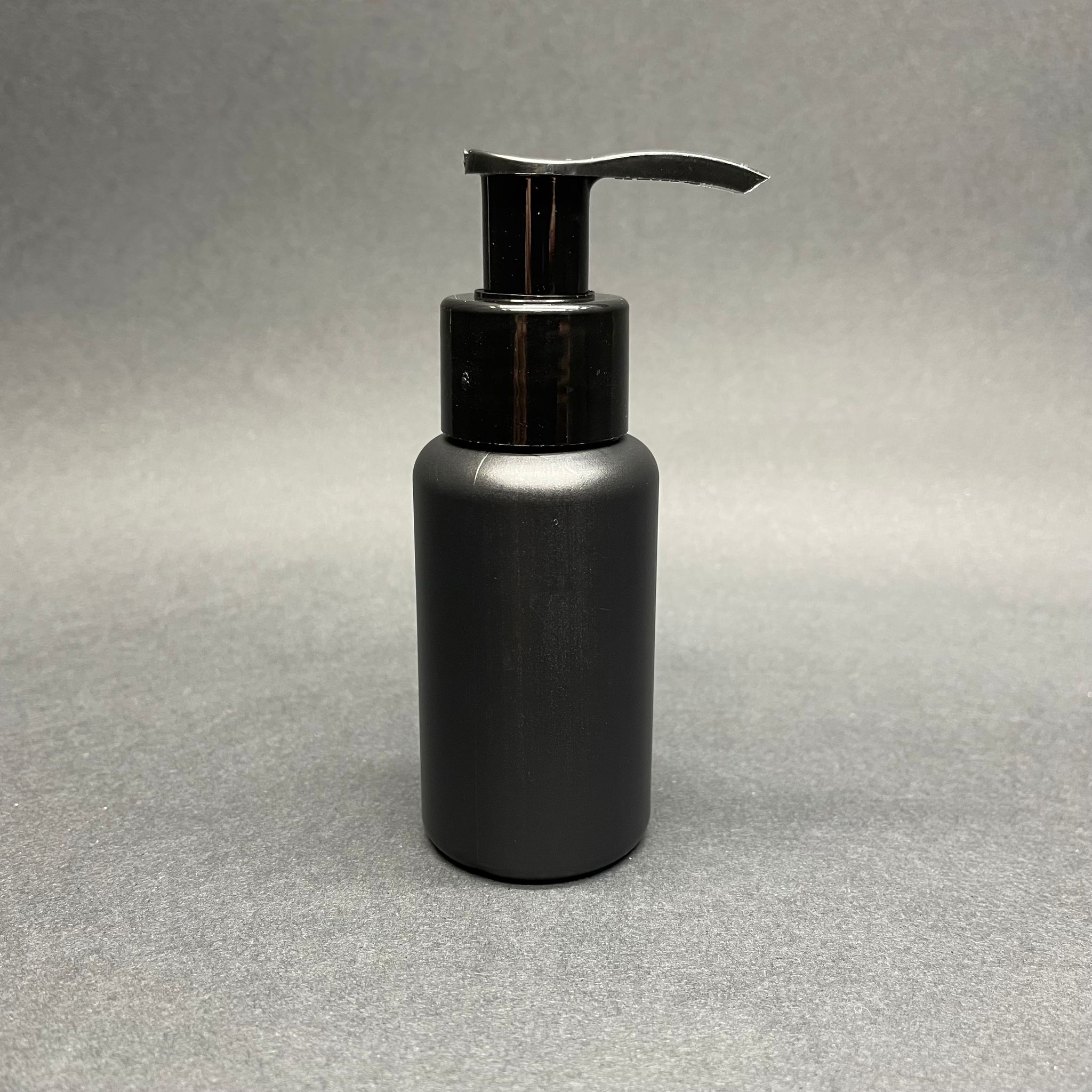 50 Cc Siyah Polietilen Plastik Şişe - Siyah  Pompalı - 50 Ml Pompalı Plastik Şişe
