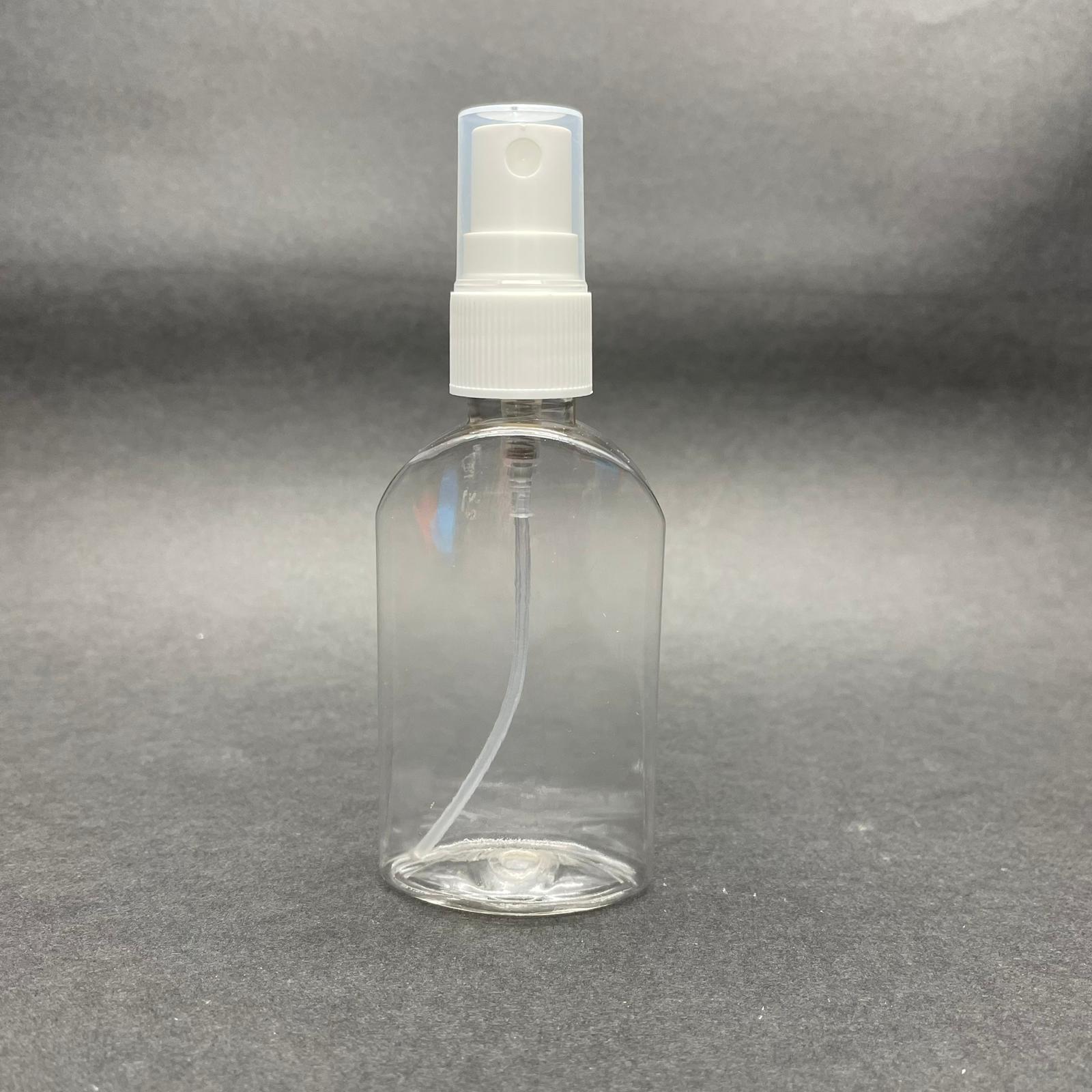 50 Cc Yassı Pet Şişe - Beyaz Spreyli - 50 Ml Fısfıs Spreyli Boş Pet Şişe - Uygun Fiyat