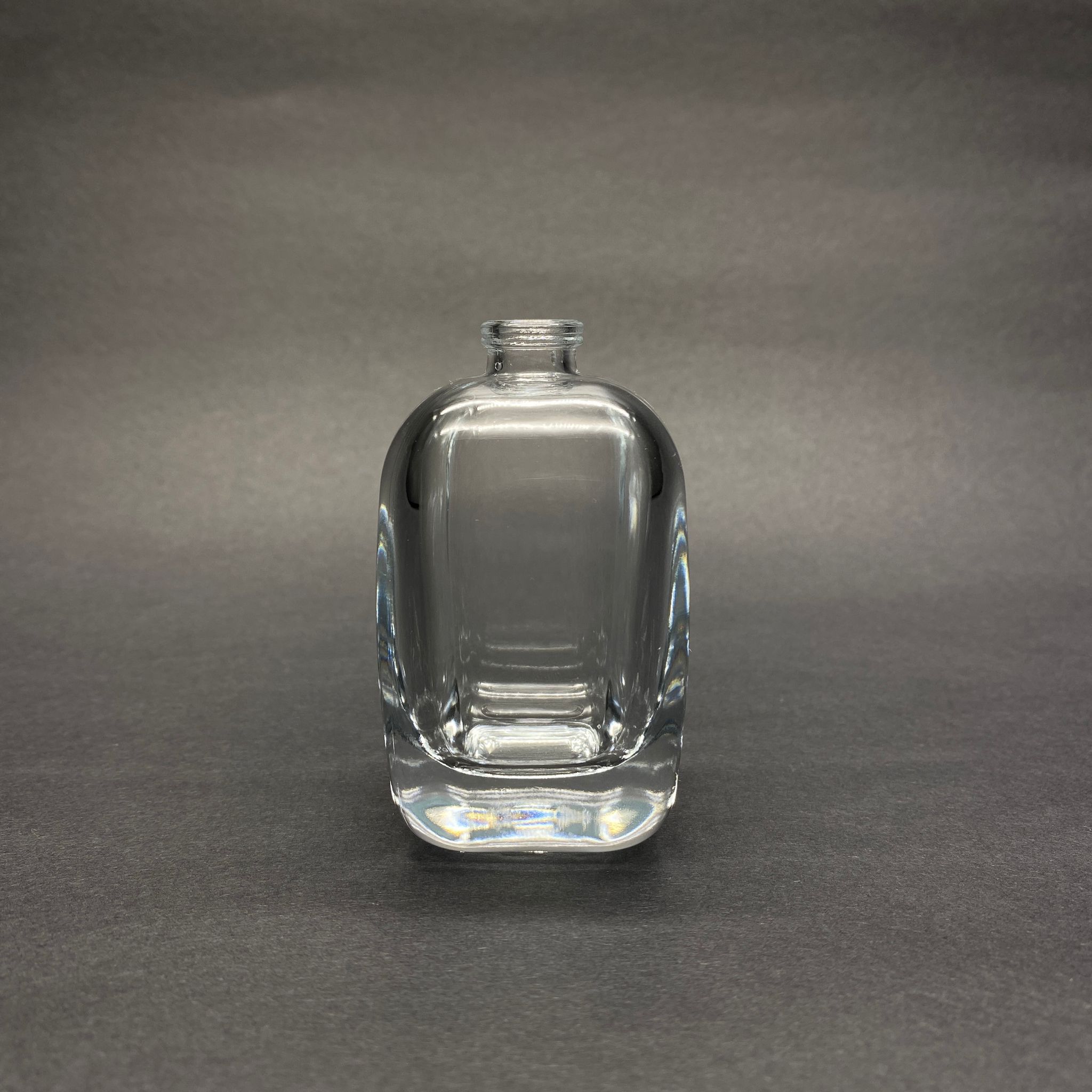 50 Ml Oval Kare Model Core Parfüm Şişesi - Kapaksız (Ağız 15 Mm Geçme Kolay Kapama)