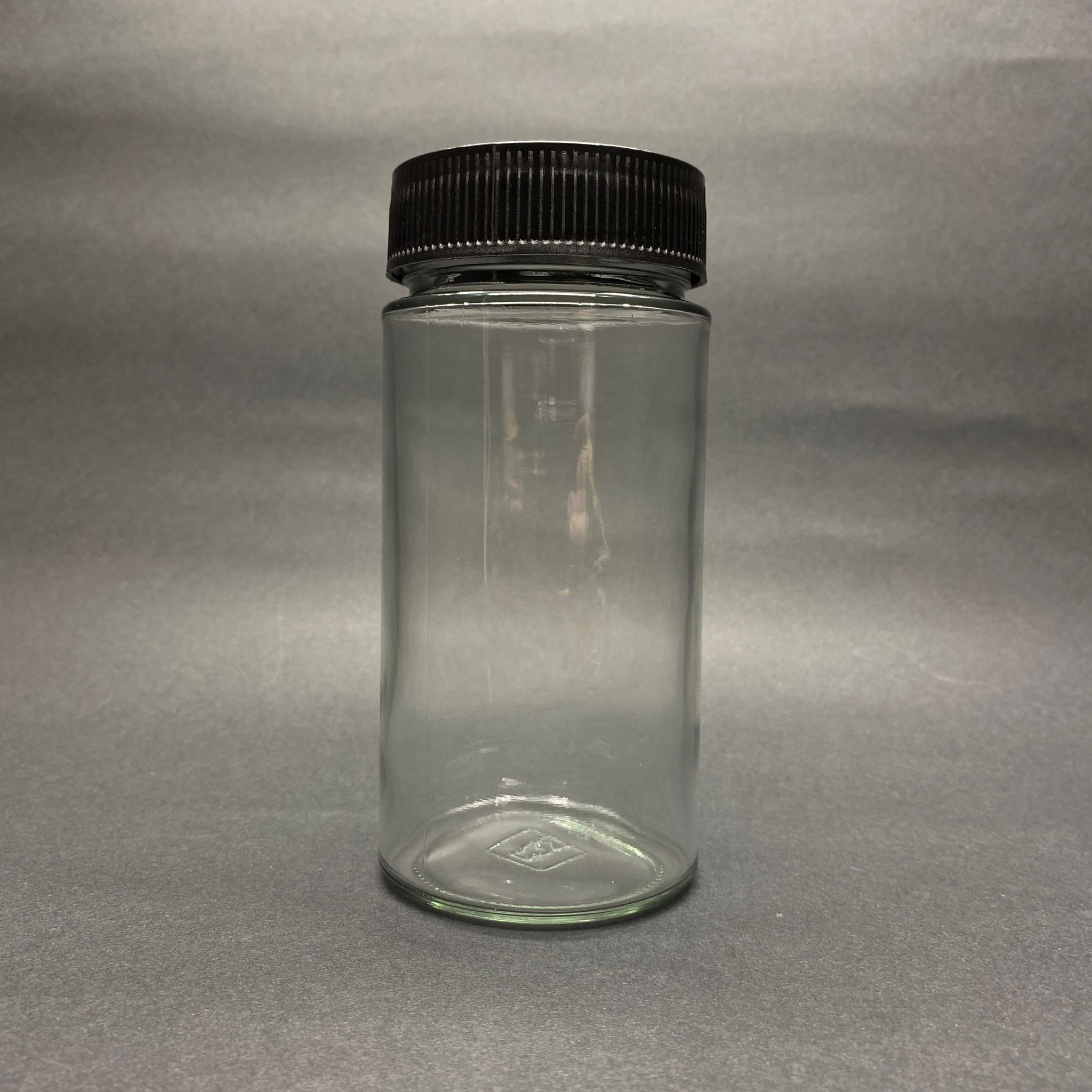 500 Cc Alman Kavanoz - Siyah Plastik Alüminyum Contalı İndiksiyon Kapaklı - 500 Ml Derin Kapaklı Cam Kavanoz