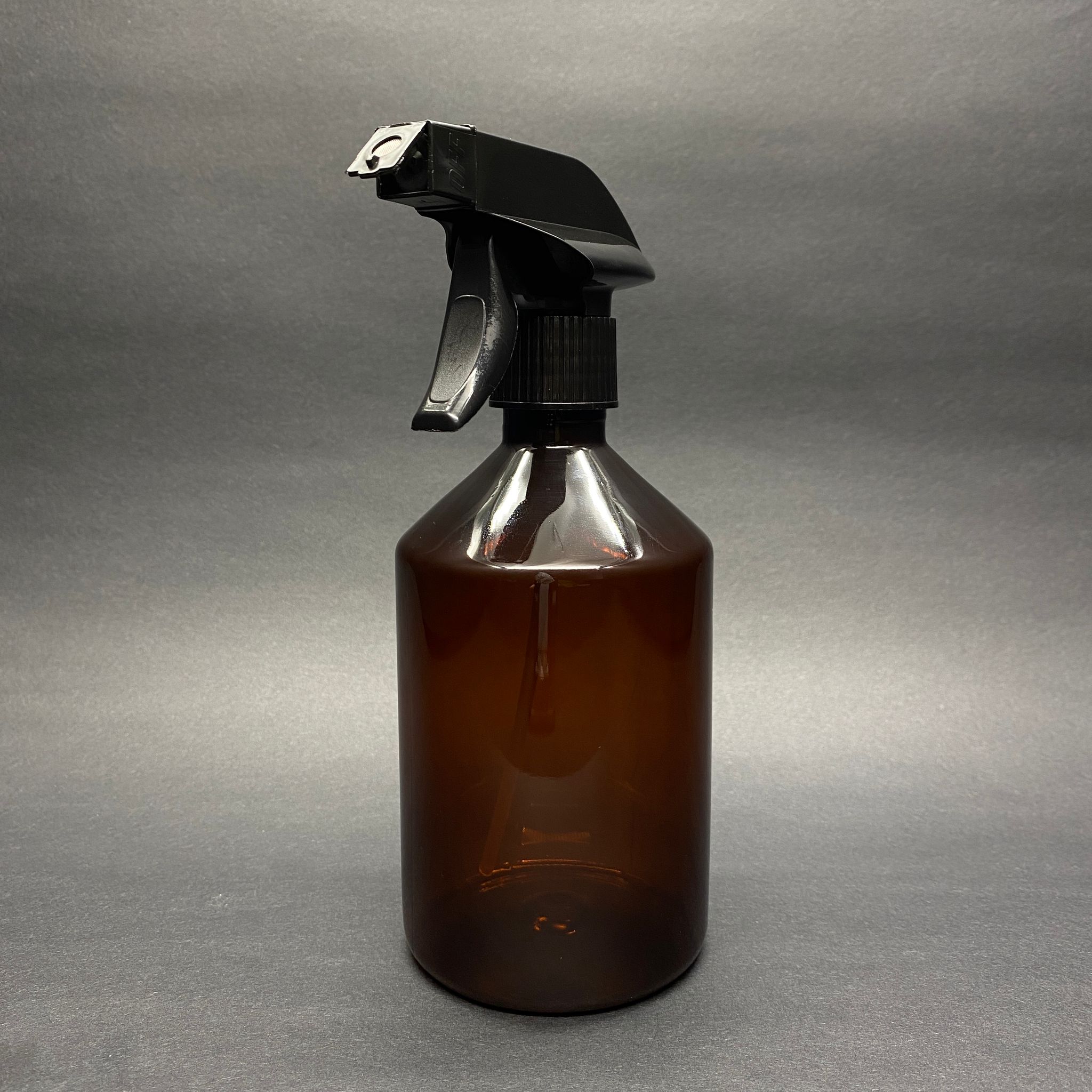 500 Cc Amber Pet Şişe - Siyah Köpük Yapıcı Triger Tetik Spreyli - 0,5 Lt Oto Temizlik Ürünleri İçin Boş Sprey Şişe