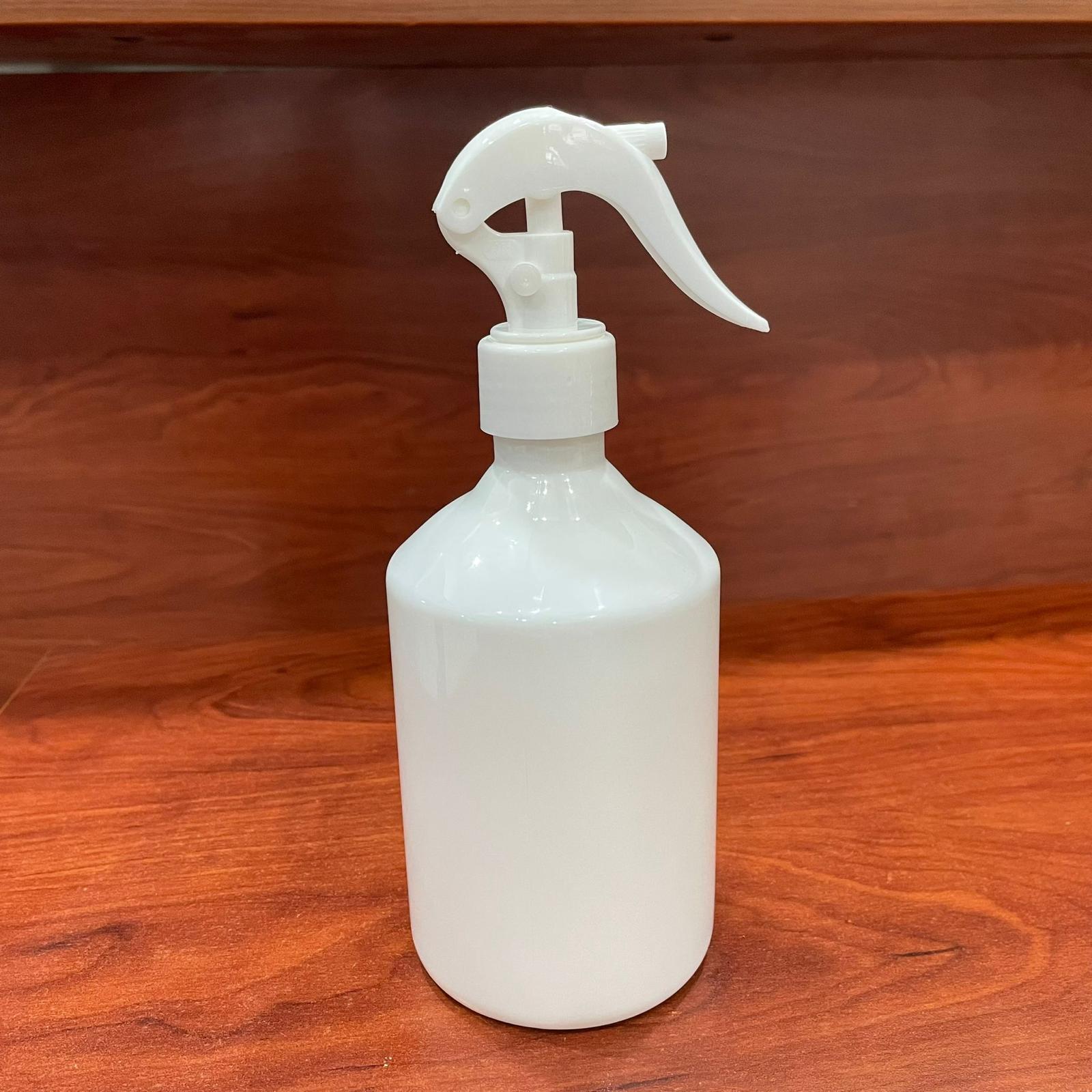 500 Cc Beyaz Pet Şişe - 500 Ml Beyaz Plastik Şişe Beyaz Triger Spreyli