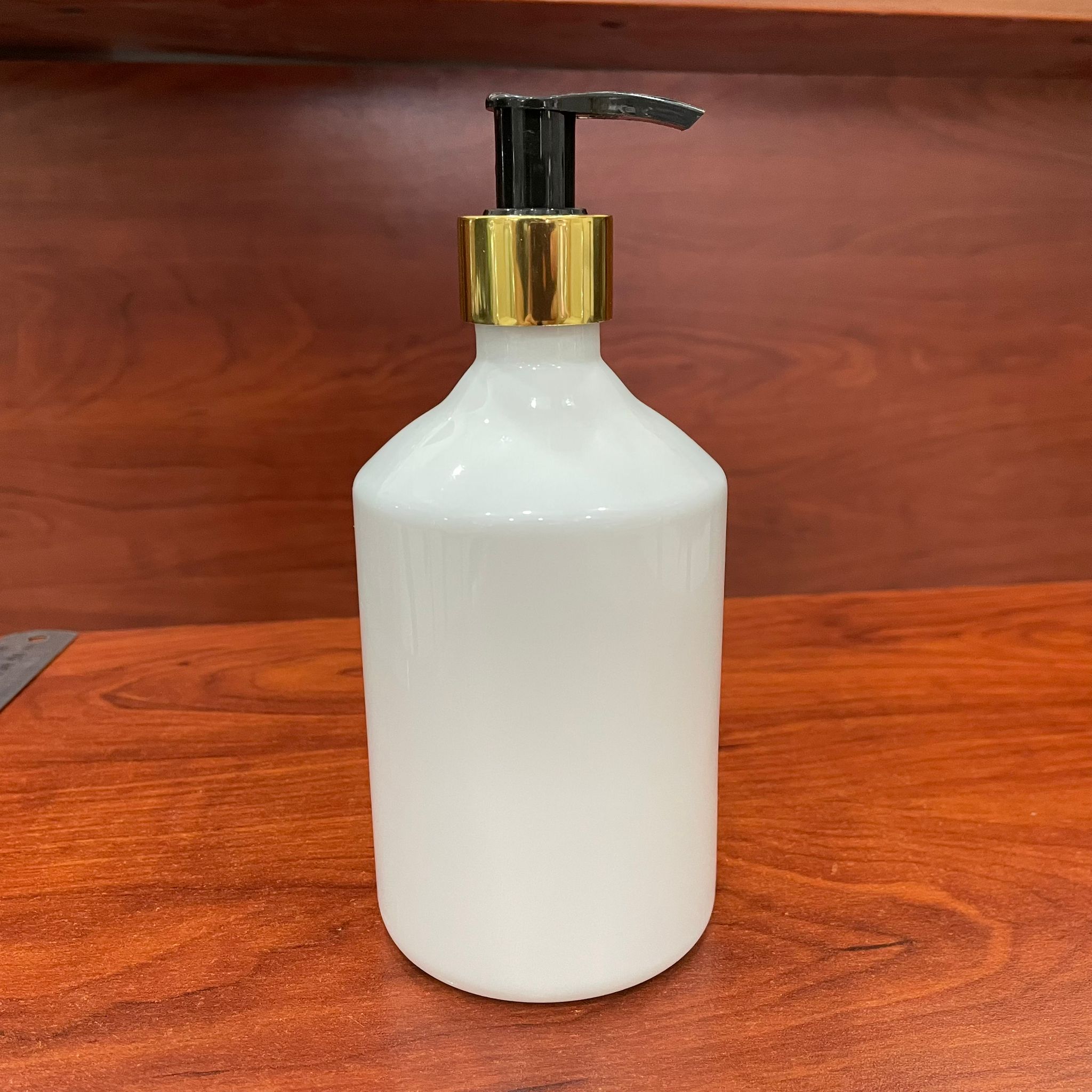 500 Cc Beyaz Pet Şişe - 500 Ml Beyaz Plastik Şişe Gold Pompalı - Sıvı Sabun Pompalı Plastik Şişe