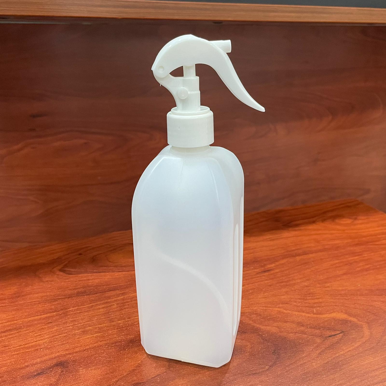 500 Cc Beyaz Polietilen Kalın Şişe - 500 Ml Beyaz Plastik Şişe Beyaz Triger Spreyli