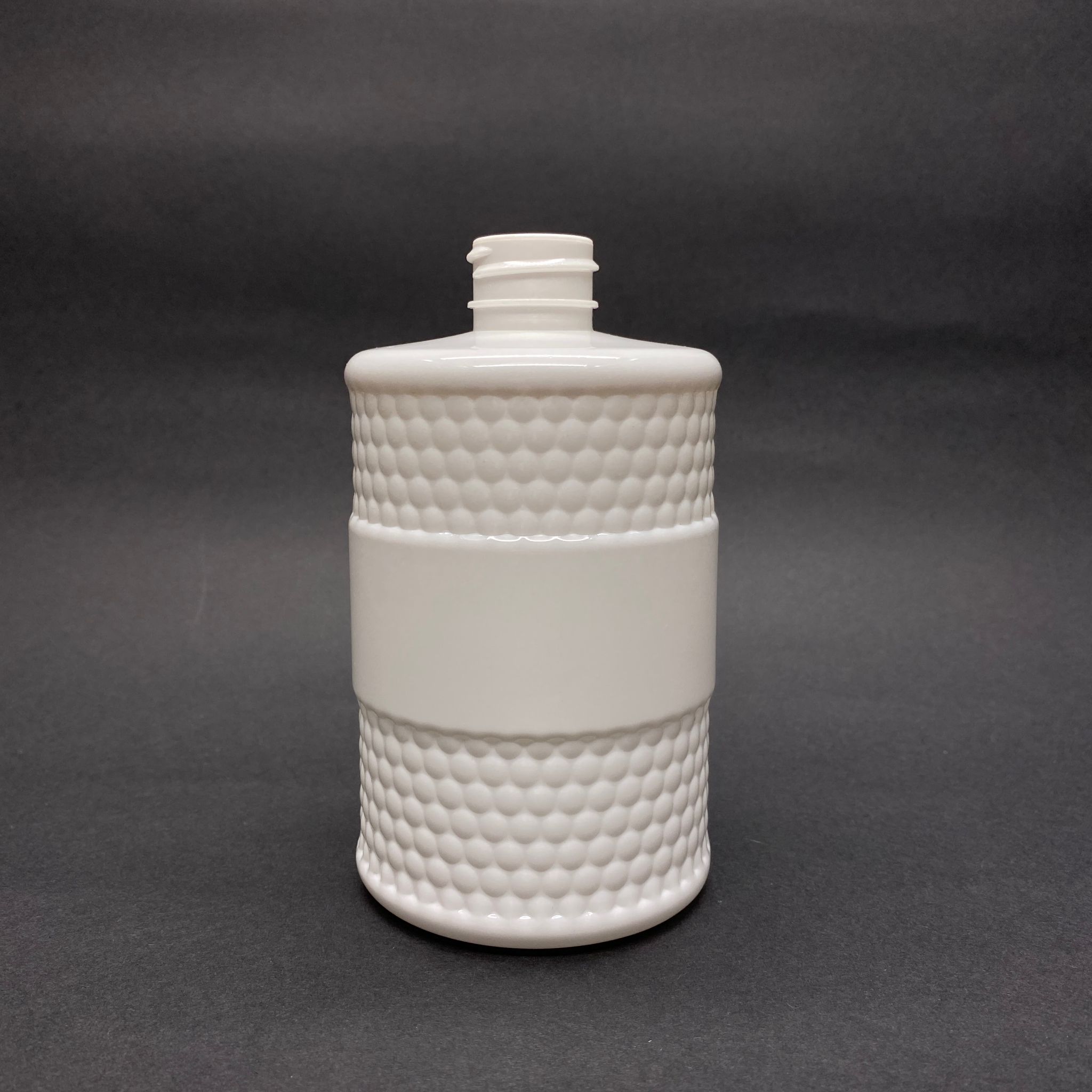 500 Cc Desenli Beyaz Plastik Şişe - Kapaksız (28 Ağız) - 500 Ml Kalın Plastik Şişe (Porselen Görünümlü Plastik Şişe)