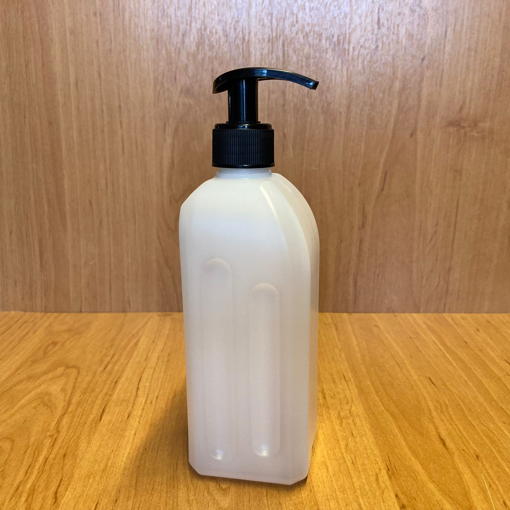 500 Cc Dezenfektan Bidonu - Siyah Pompalı - 500 Ml Beyaz Boş Dezenfektan Bidonu