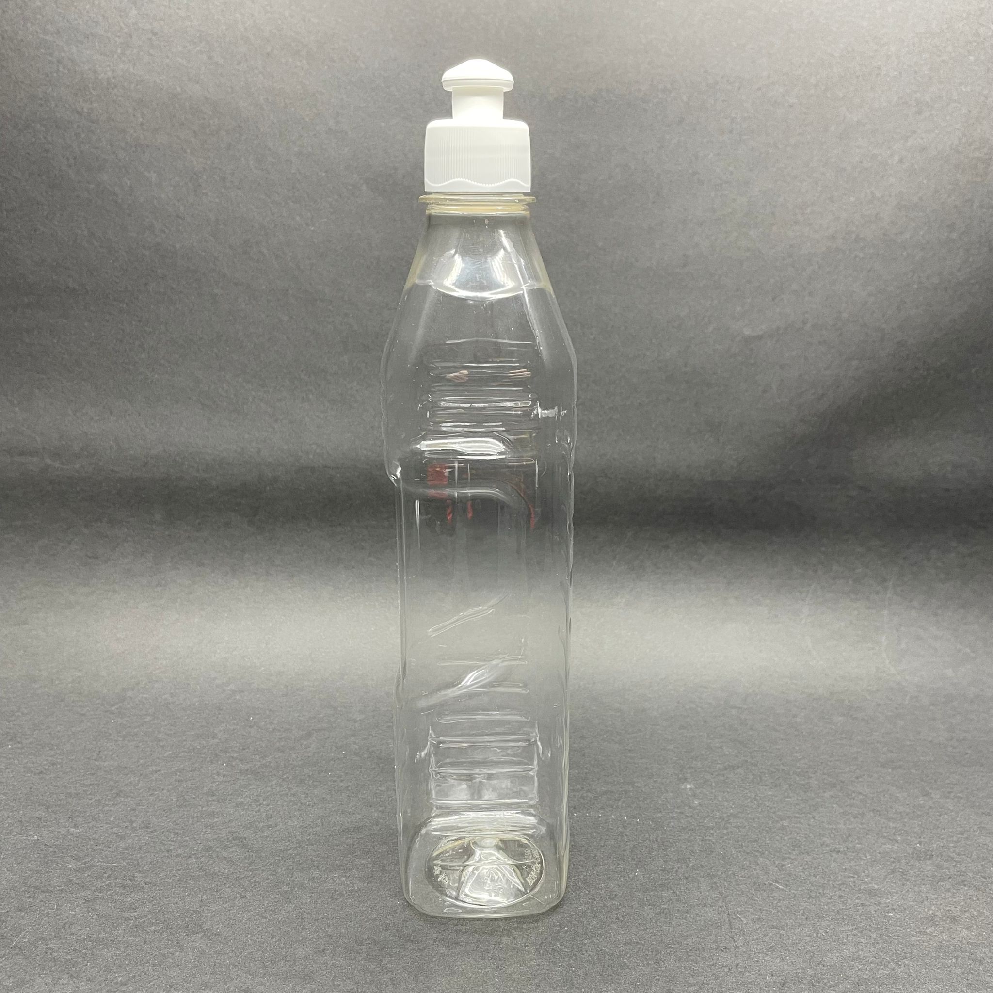 500 Cc Köşeli Pet Şişe - Beyaz Akıtıcılı Push-Pull Kapaklı - 500 Ml Boş Pet Şişe - Açılır Kapanır Kapaklı - Nar Ekşisi, Sirke, Limon Vs İçin Boş Pet Şişe